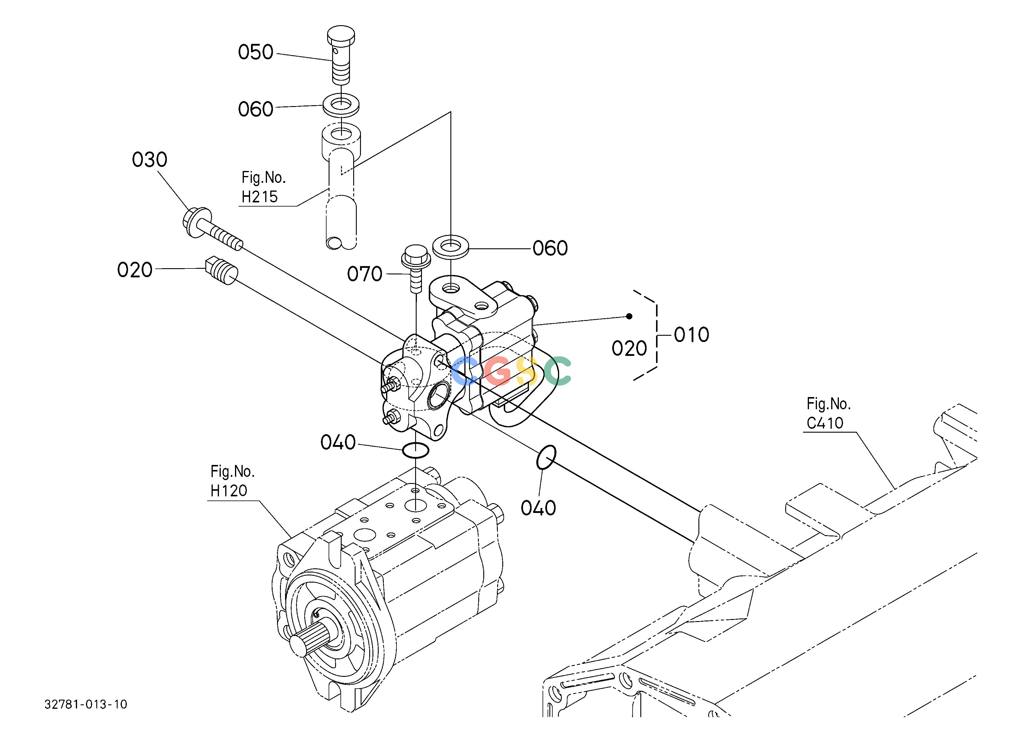 久保田零件查询H14500 REGULATOR VALVE HYDRAULIC SYSTEMEPC Kubota online
