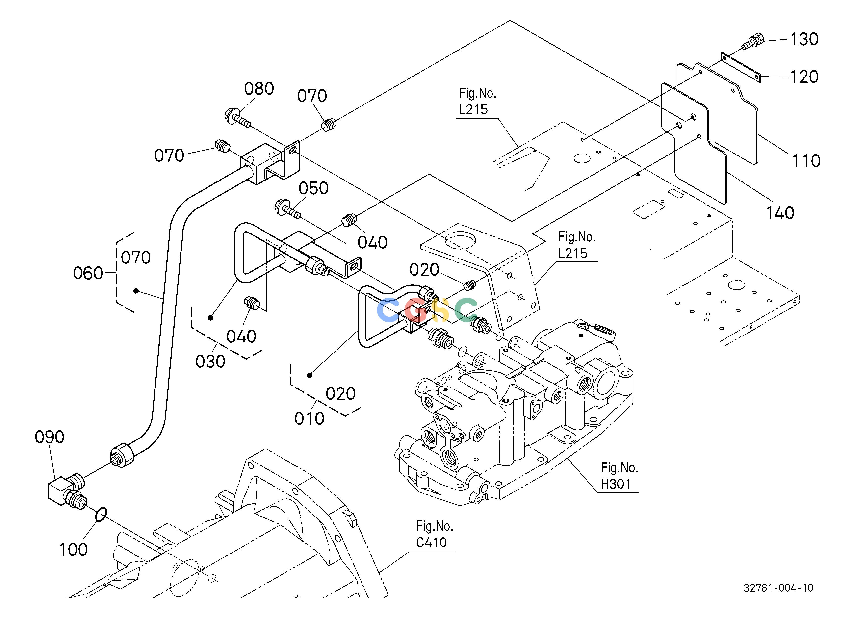 久保田零件查询H21000 HYDRAULIC OIL LINE (DELIVERY/RETURN) HYDRAULIC SYSTEMEPC Kubota online