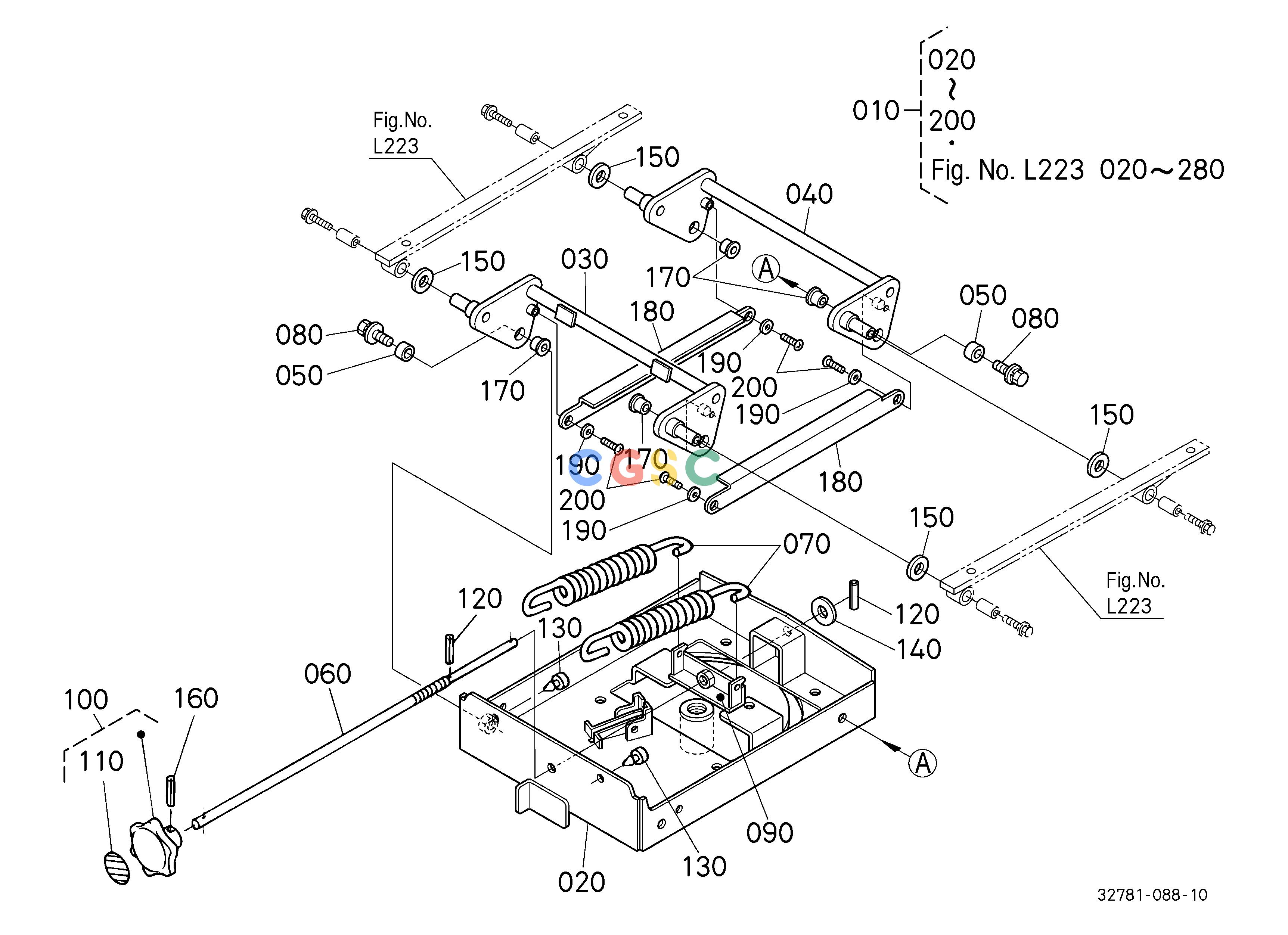 久保田零件查询L22200 SEAT SUSPENSION 1 [COMPONENT PARTS] [OLD TYPE] ## S.No.<=51563 S.No.;<=51563 HOOD/BONNETEPC Kubota online