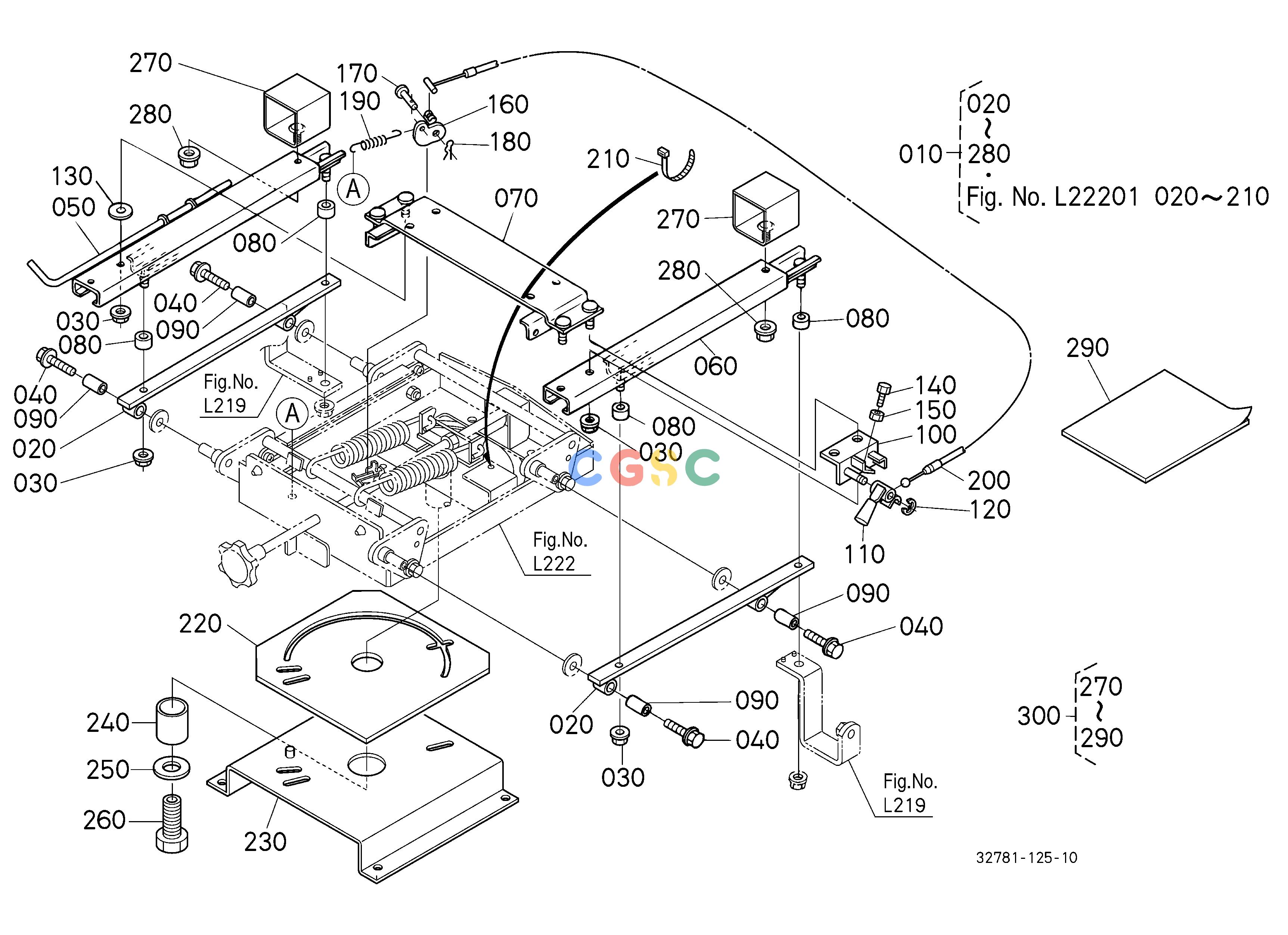 久保田零件查询L22301 SEAT SUSPENSION 2 [COMPONENT PARTS] [NEW TYPE] ## S.No.>=51564 S.No.;>=51564 HOOD/BONNETEPC Kubota online