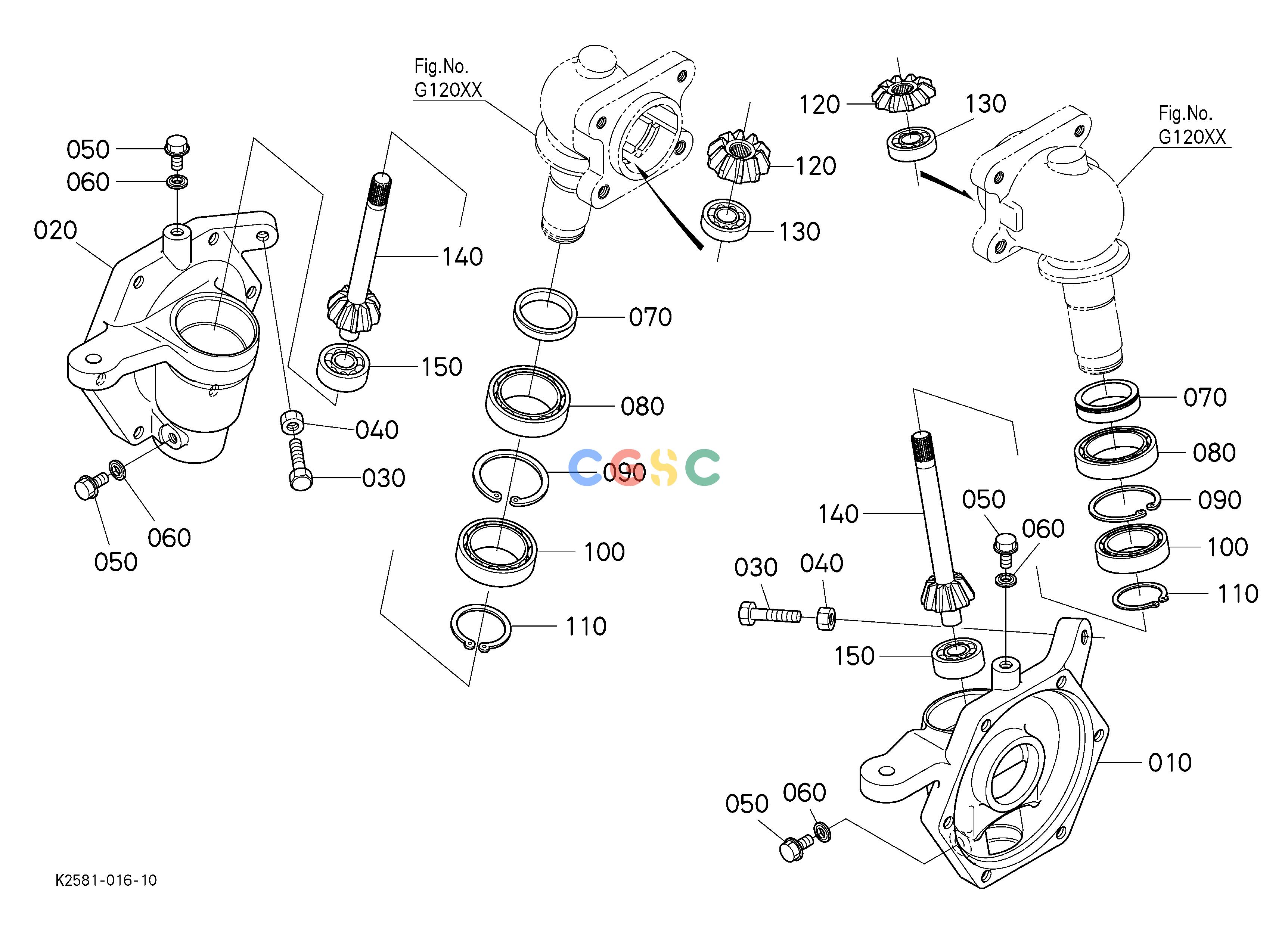 久保田零件查询G12501 FRONT AXLE CASE FRONT AXLEEPC Kubota online