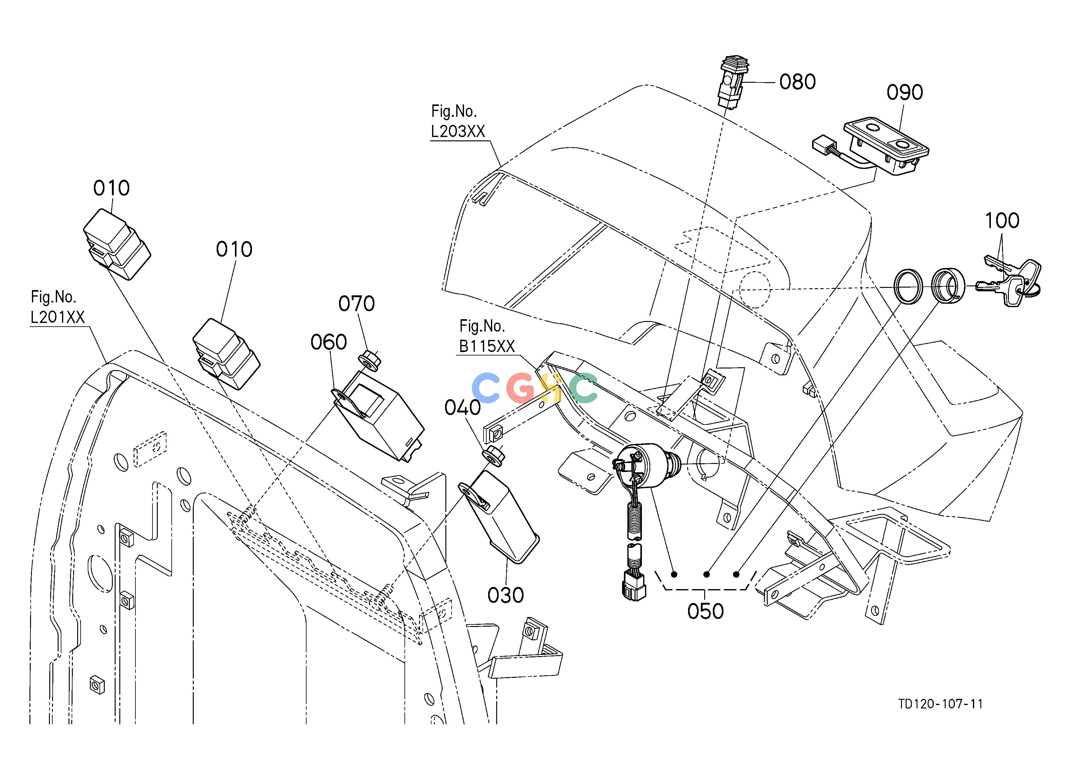 久保田零件查询B10201 SWITCH/RELAY [MANUAL T/M TYPE] ELECTRICAL SYSTEMEPC Kubota online