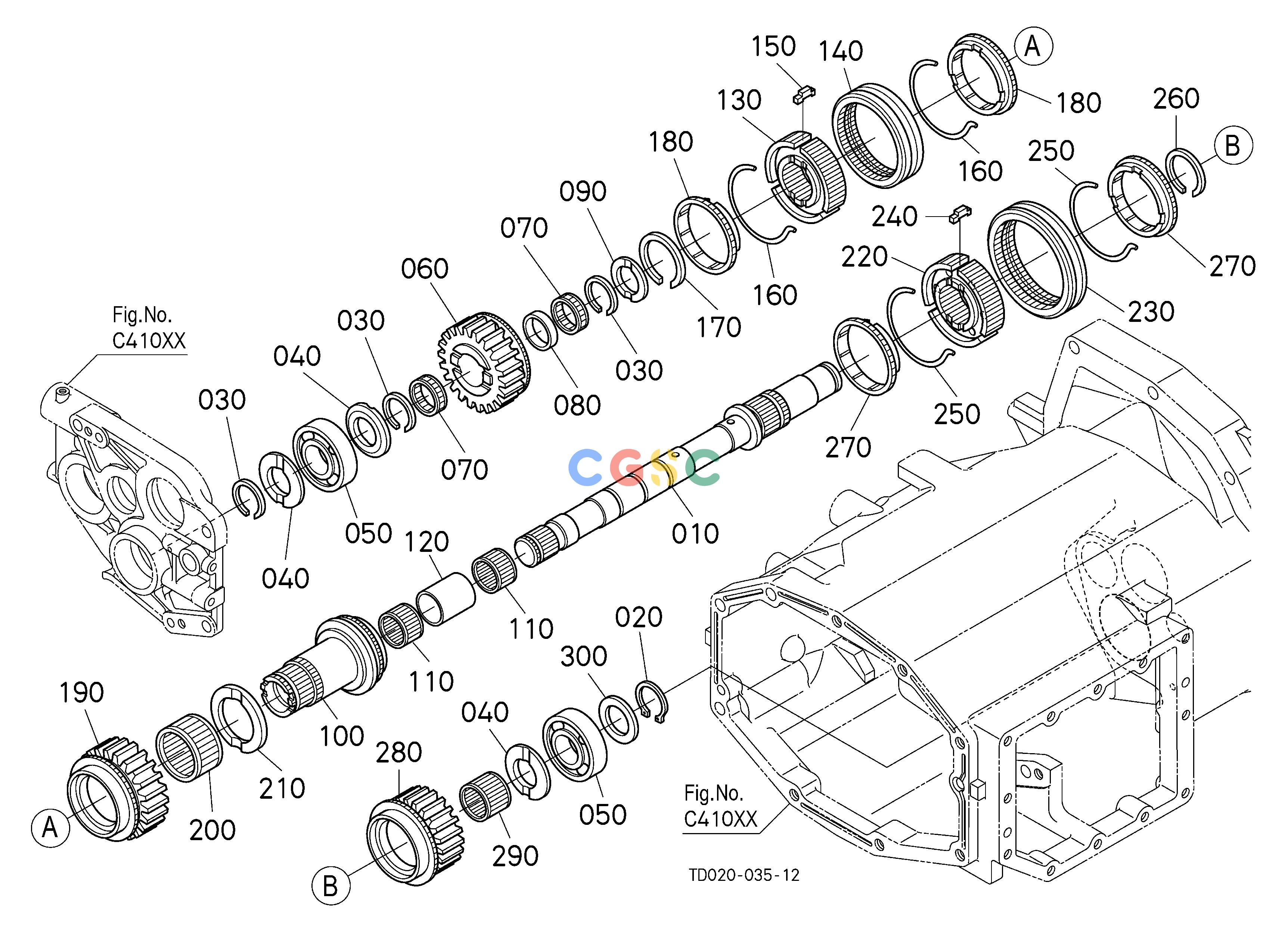 久保田零件查询D11502 SHUTTLE SHAFT [GST TYPE] CLUTCH/TRANSMISSIONEPC Kubota online