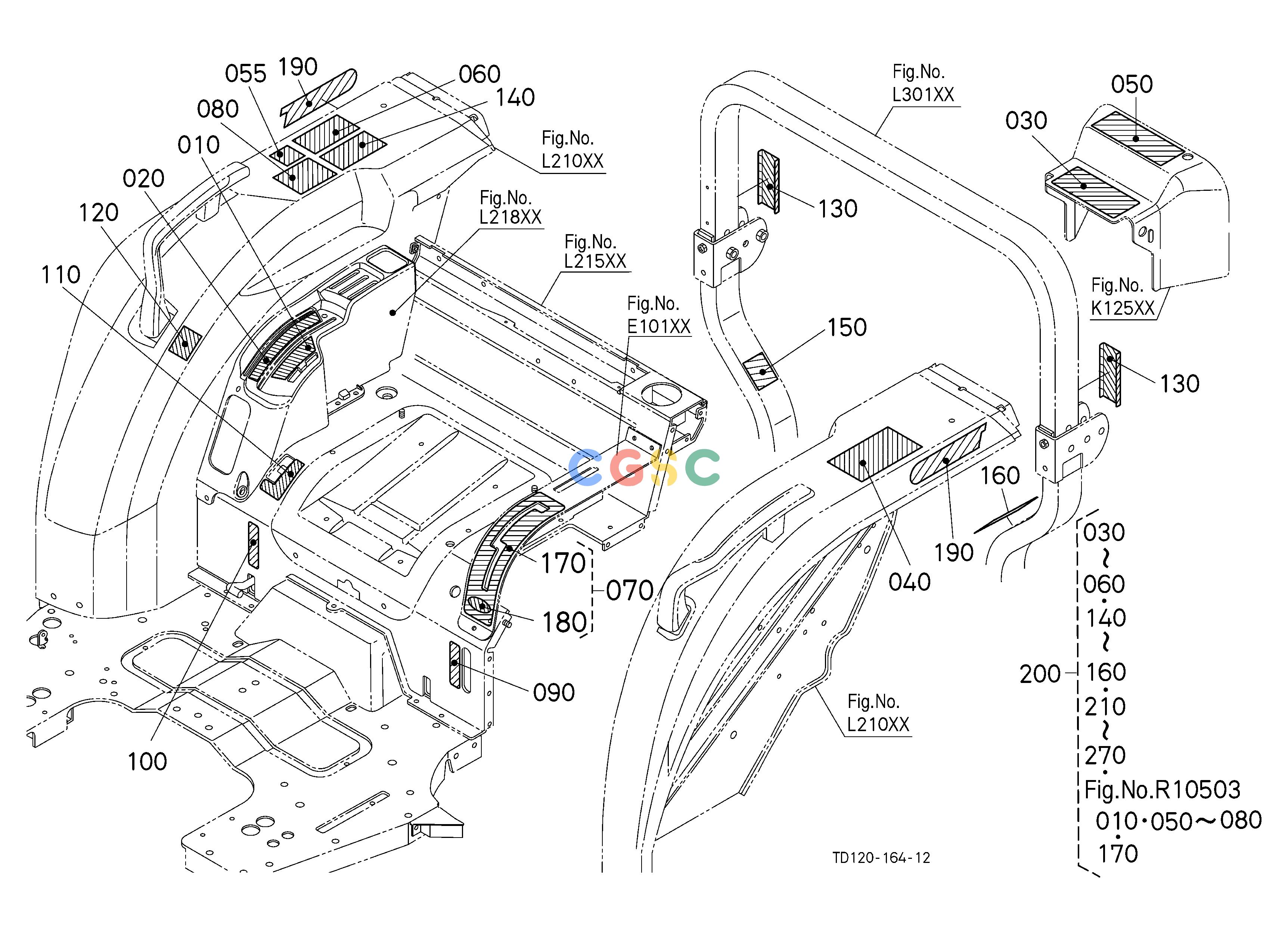 久保田零件查询R11503 LABEL 3 (REAR) LABELSEPC Kubota online