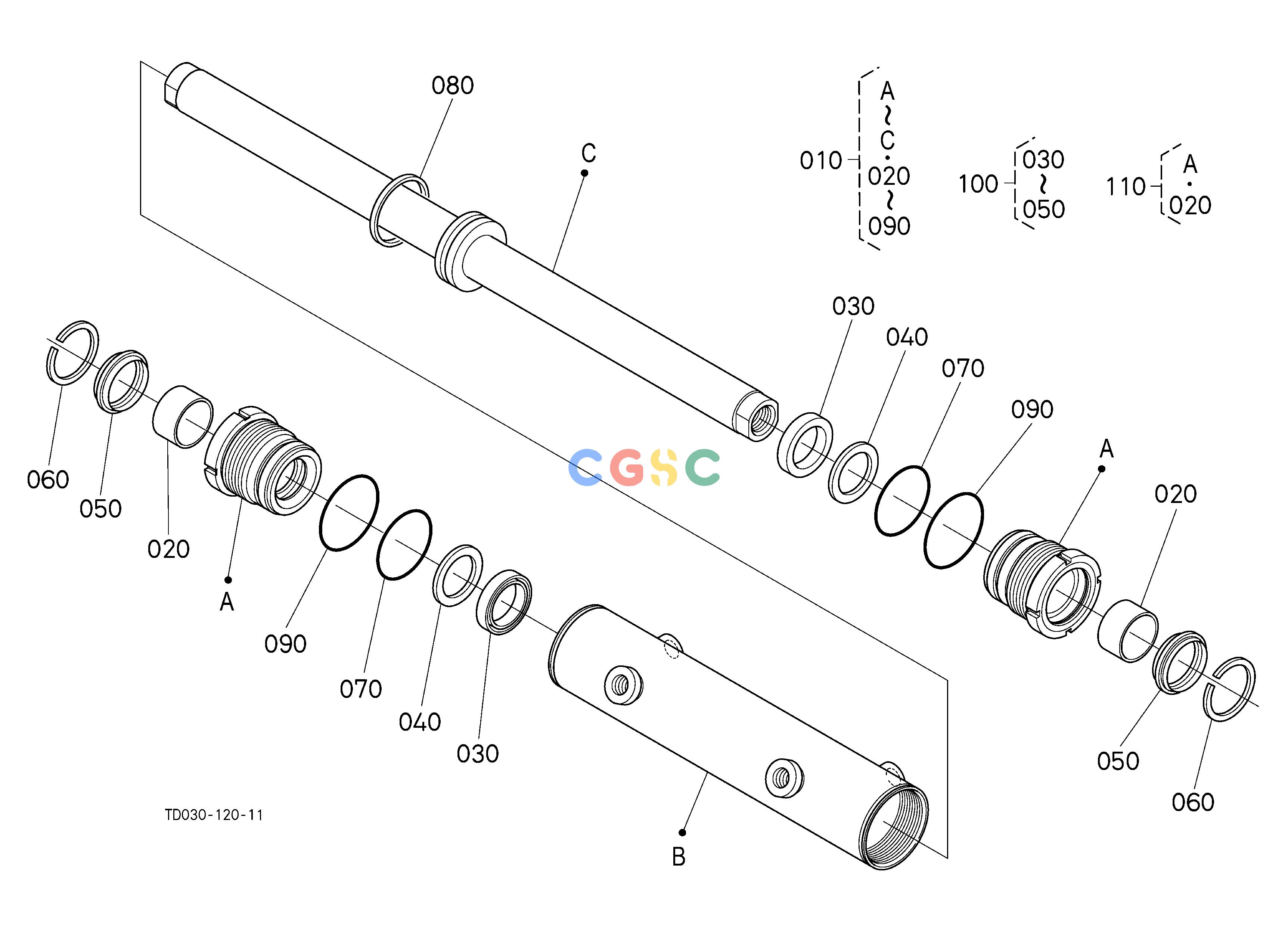久保田零件查询G18502 STEERING CYLINDER [COMPONENT PARTS][NEW] ## S.No.;A:>=20017 HYDRAULIC SYSTEMEPC Kubota online