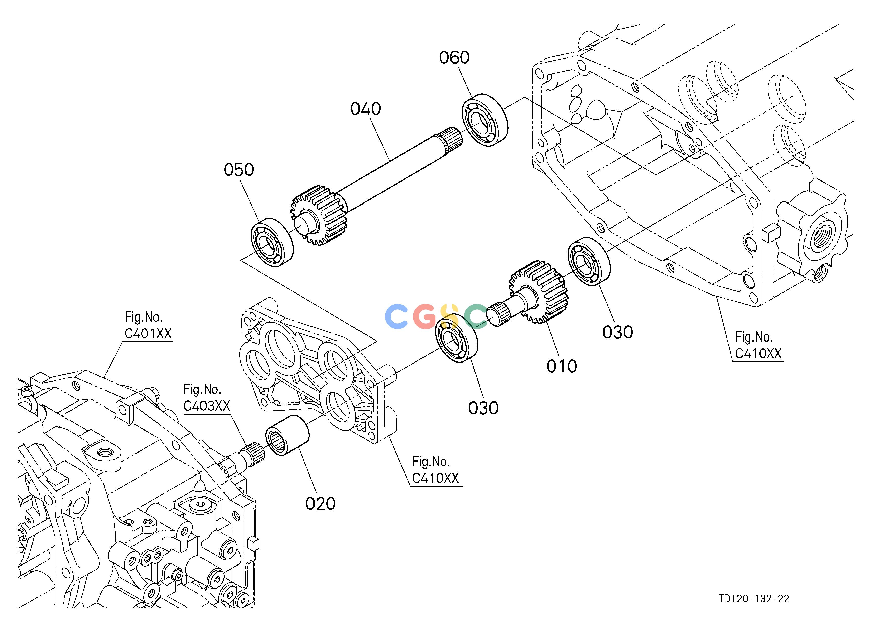 久保田零件查询D10503 COUNTERSHAFT CLUTCH/TRANSMISSIONEPC Kubota online