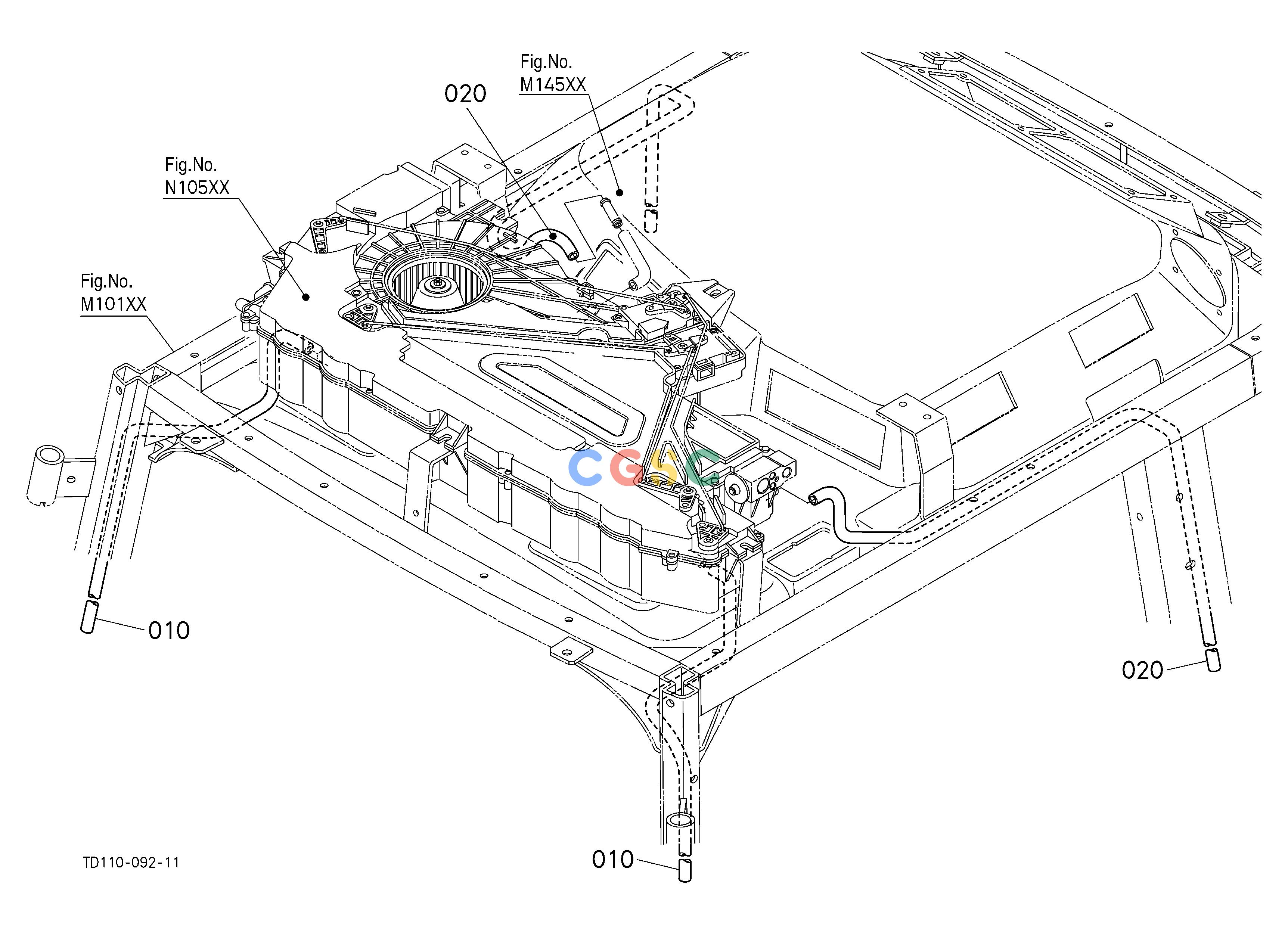 久保田零件查询N11000 DRAIN HOSE (AIR CONDITIONER) AIR CONDITIONEREPC Kubota online
