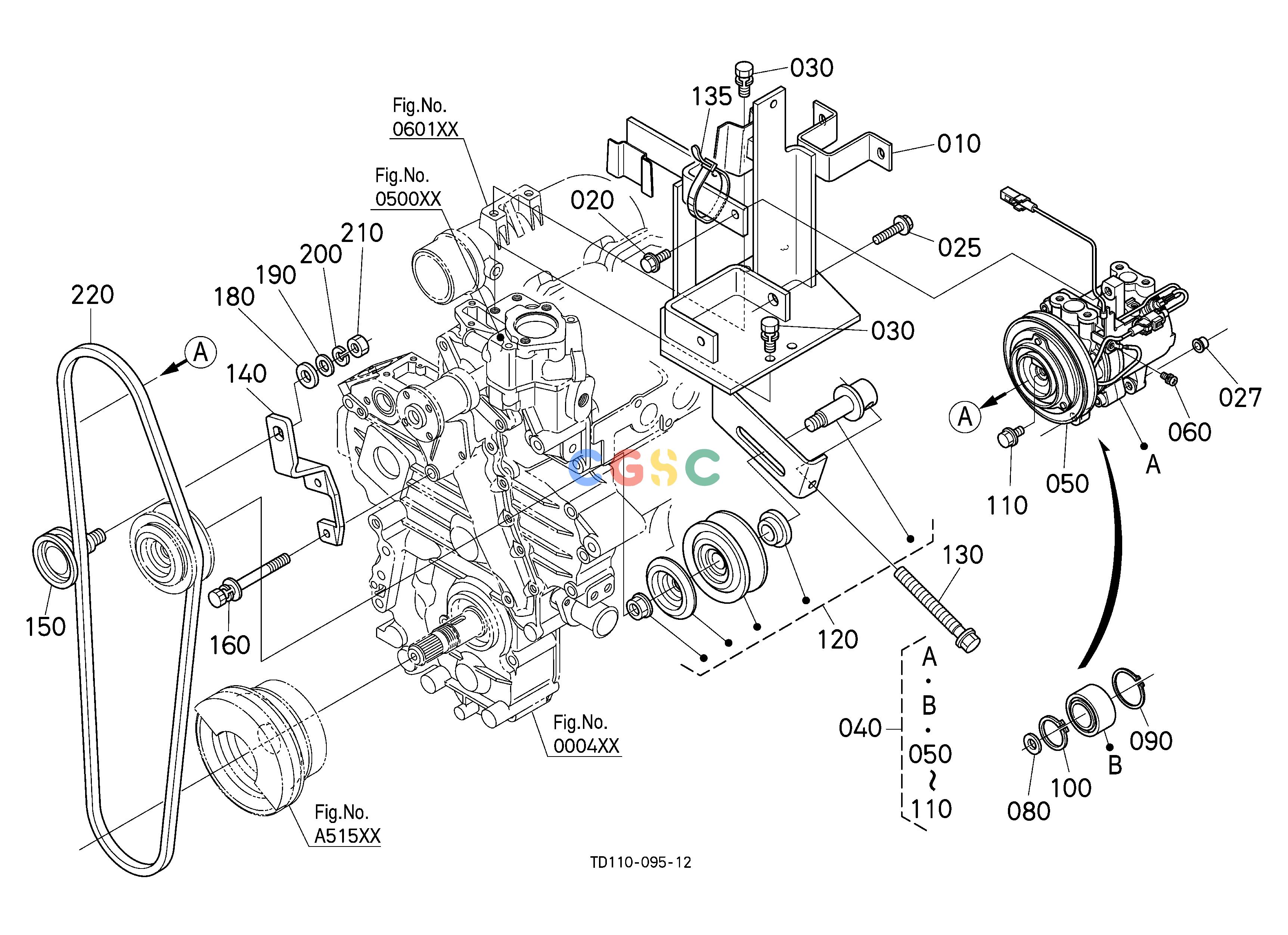 久保田零件查询N12502 COMPRESSOR [NEW] ## S.No.;A:>=60140,B:>=60140,C:>=60069,D:>=60069 AIR CONDITIONEREPC Kubota online