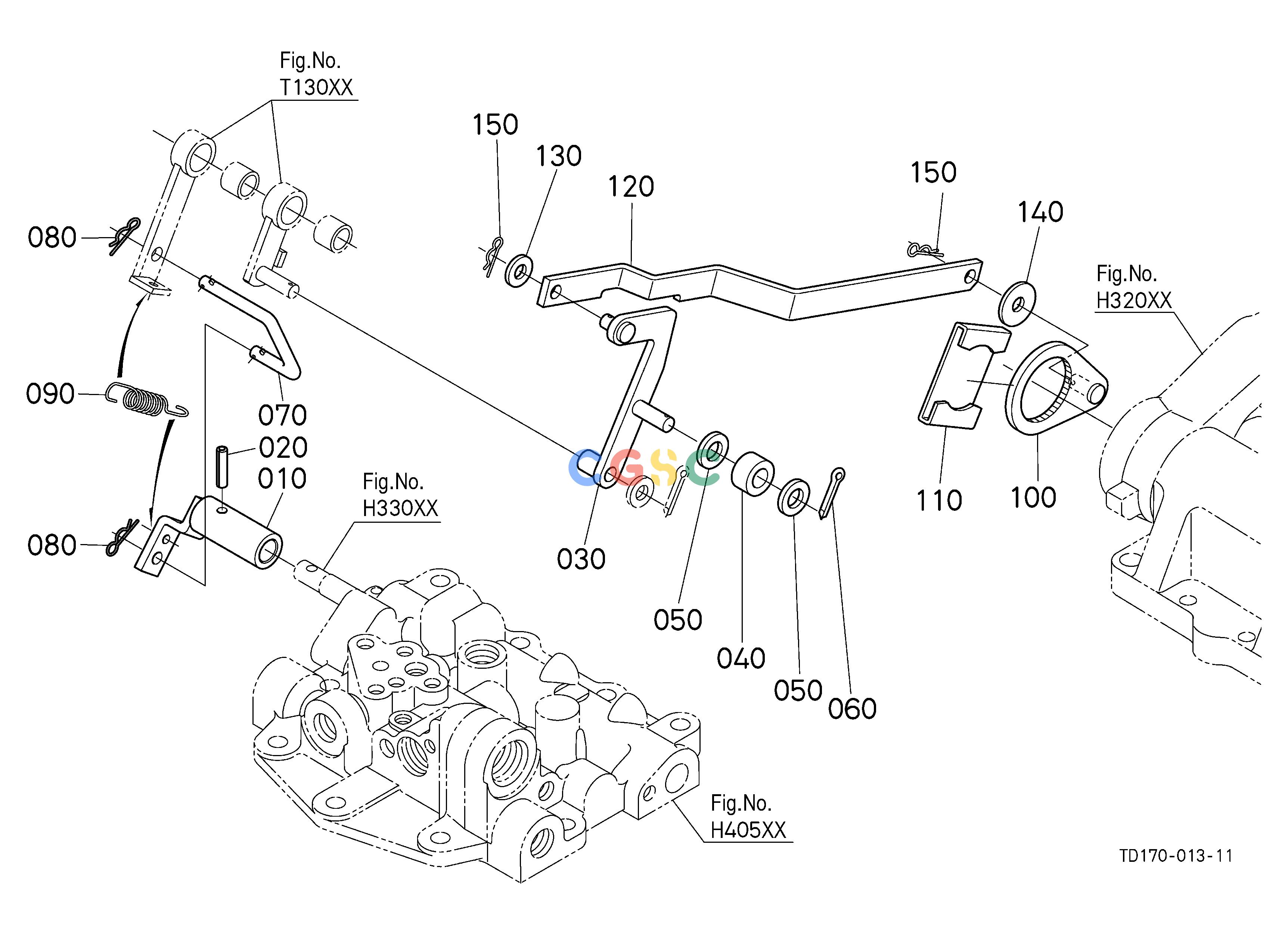 久保田零件查询T13300 POSITION CONTROL LINK (WITH DRAFT) (W/G No.L8319) [OPTION] OPTIONEPC Kubota online