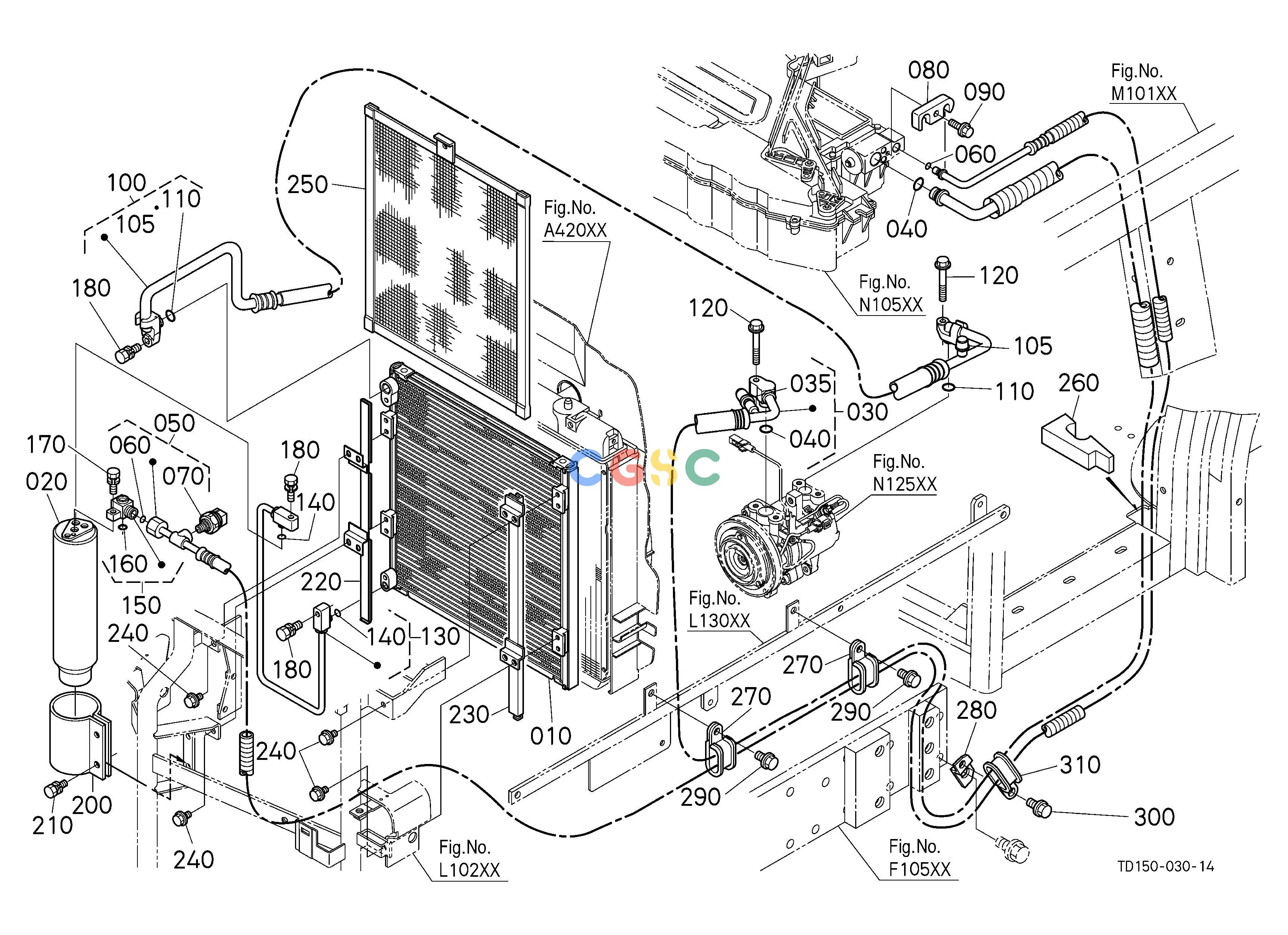 久保田零件查询N12002 CONDENSER [NEW] ## S.No.;A:>=51479,B:>=51469 AIR CONDITIONEREPC Kubota online