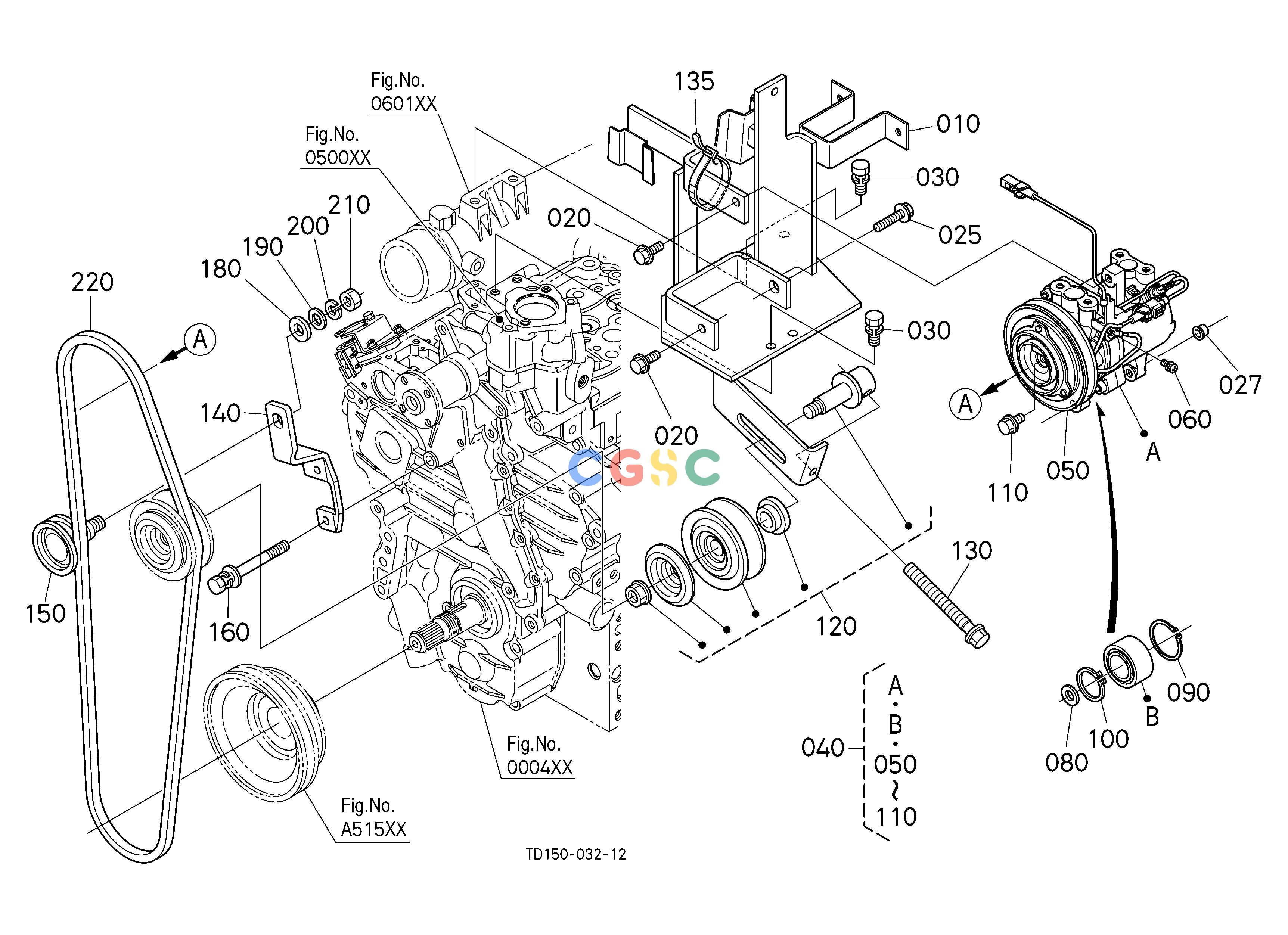 久保田零件查询N12502 COMPRESSOR [NEW] ## S.No.;A:>=60081,B:>=60102 AIR CONDITIONEREPC Kubota online