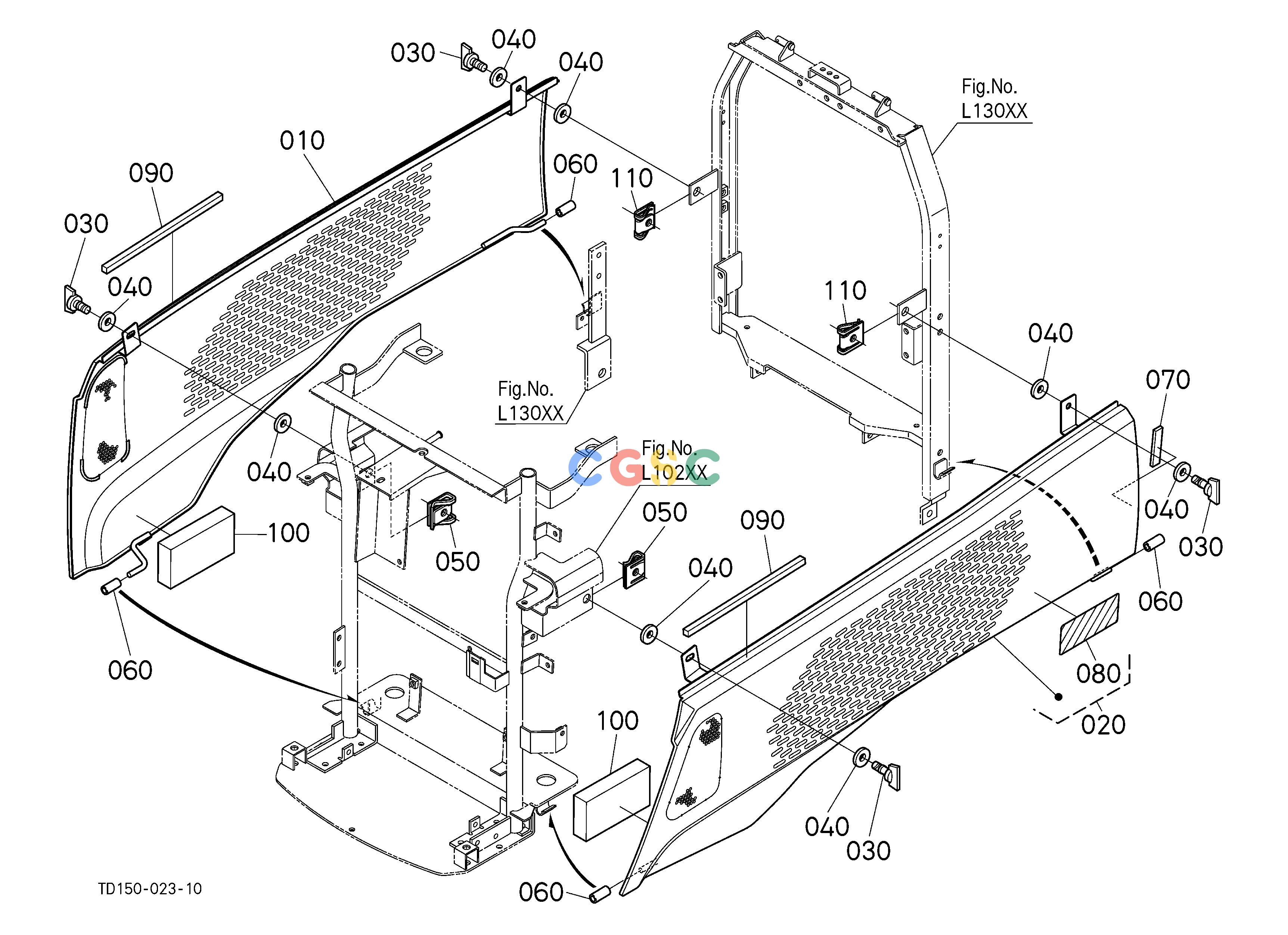 久保田零件查询L11505 SIDE COVER LOWER [A] [OLD] ## S.No.;C:<=60034 HOOD/BONNETEPC Kubota online