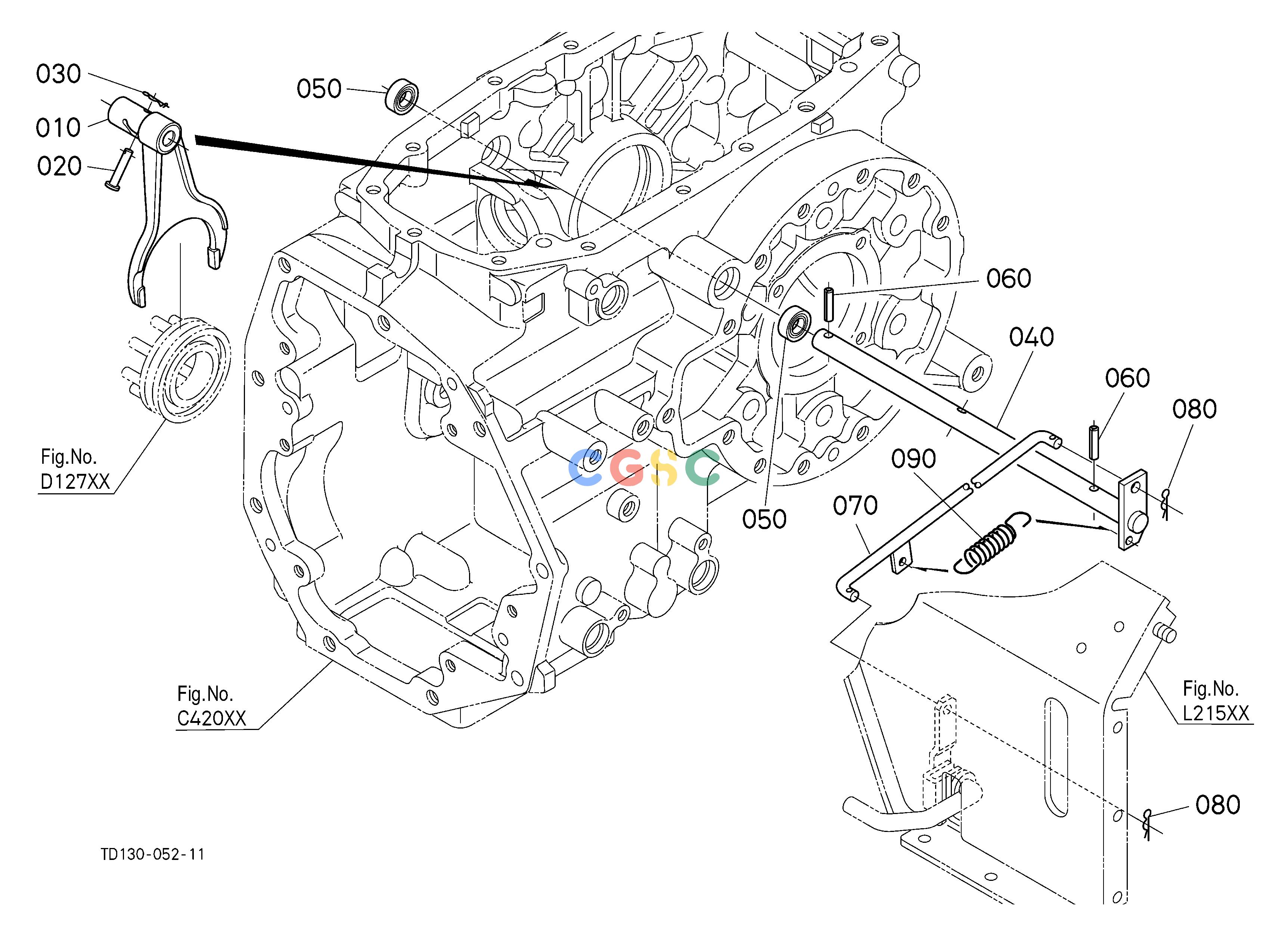 久保田零件查询D22503 DIFFERENTIAL LOCK SHIFT FORK [HST TYPE] SPEED CHANGE SHIFT FORK /SHIFT LEVEREPC Kubota online