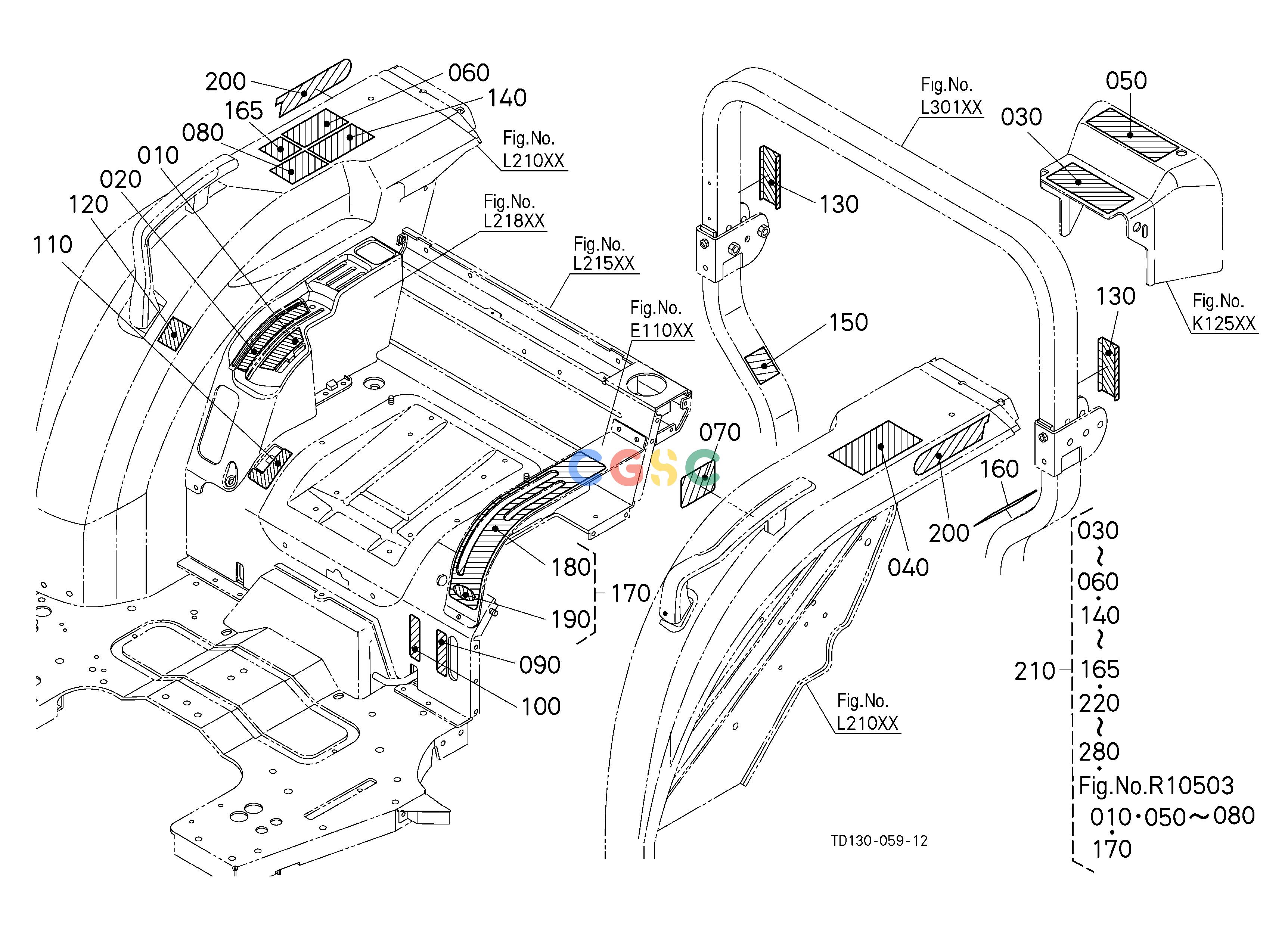 久保田零件查询R11503 LABEL 3 (REAR) [HST TYPE] LABELSEPC Kubota online