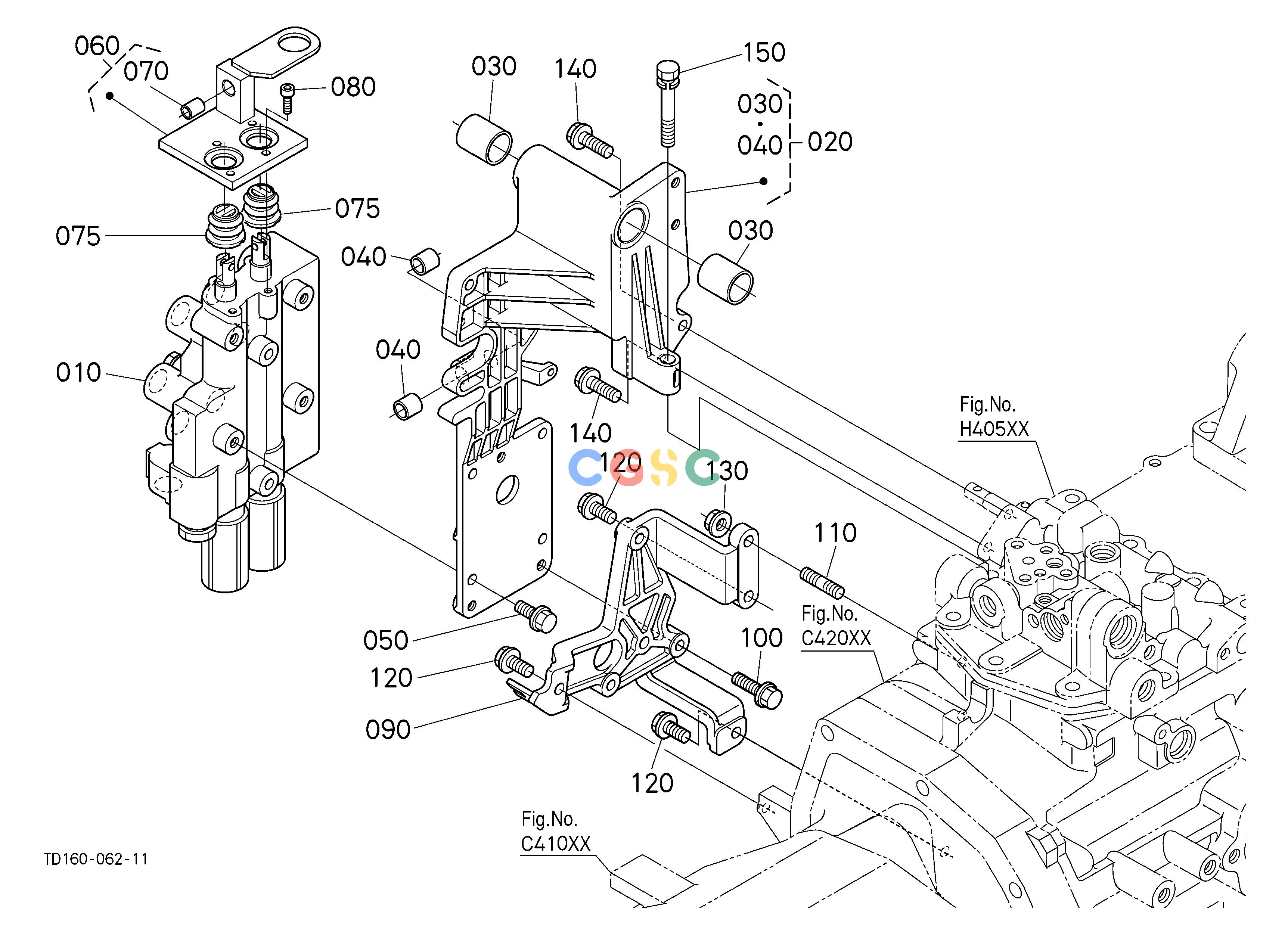 久保田零件查询H28002 LOADER VALVE HYDRAULIC SYSTEMEPC Kubota online