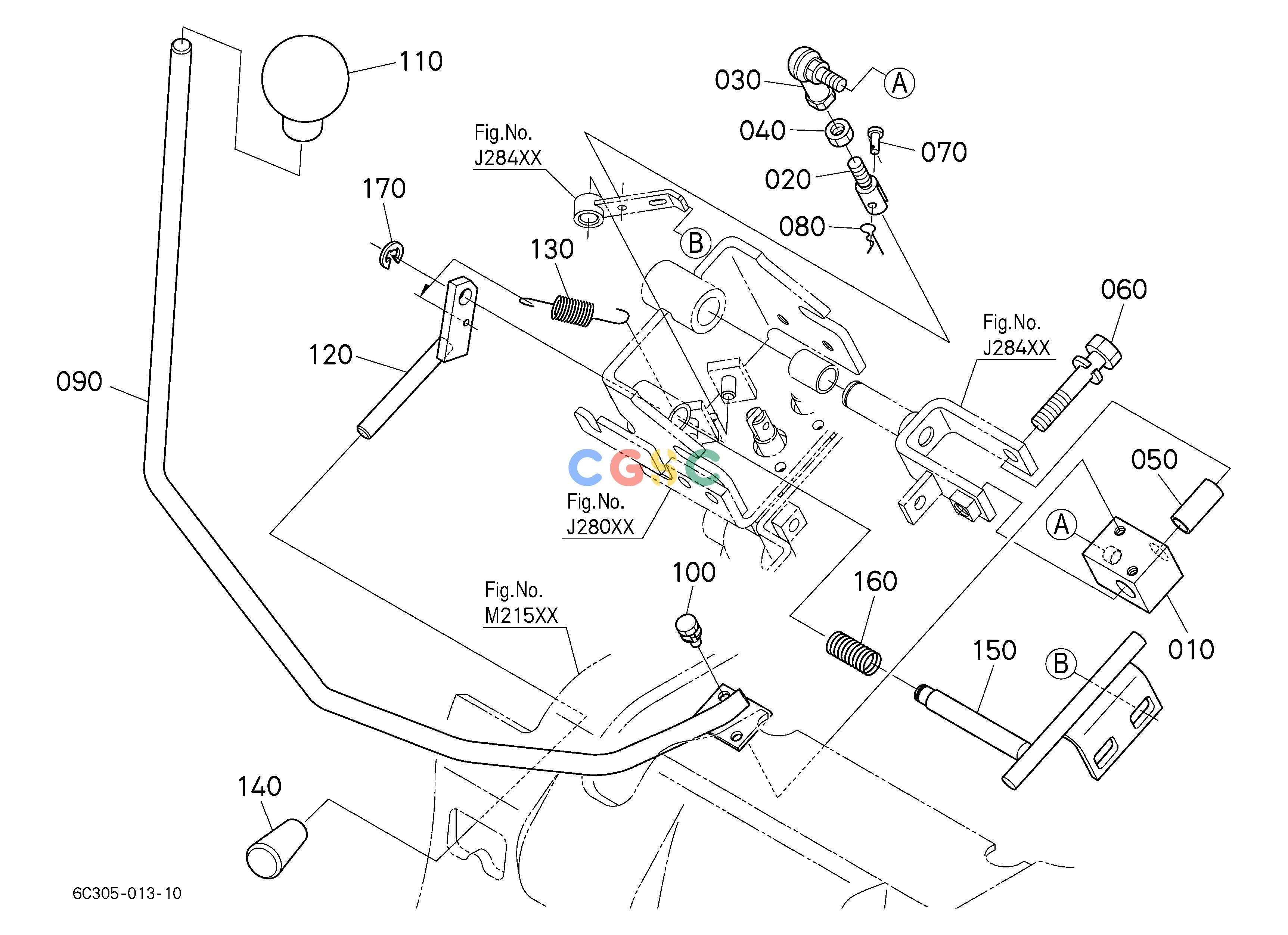 久保田零件查询J28302 LOADER VALVE LEVER ## S.No.>=53962 S.No.;>=53962 HYDRAULIC SYSTEMEPC Kubota online