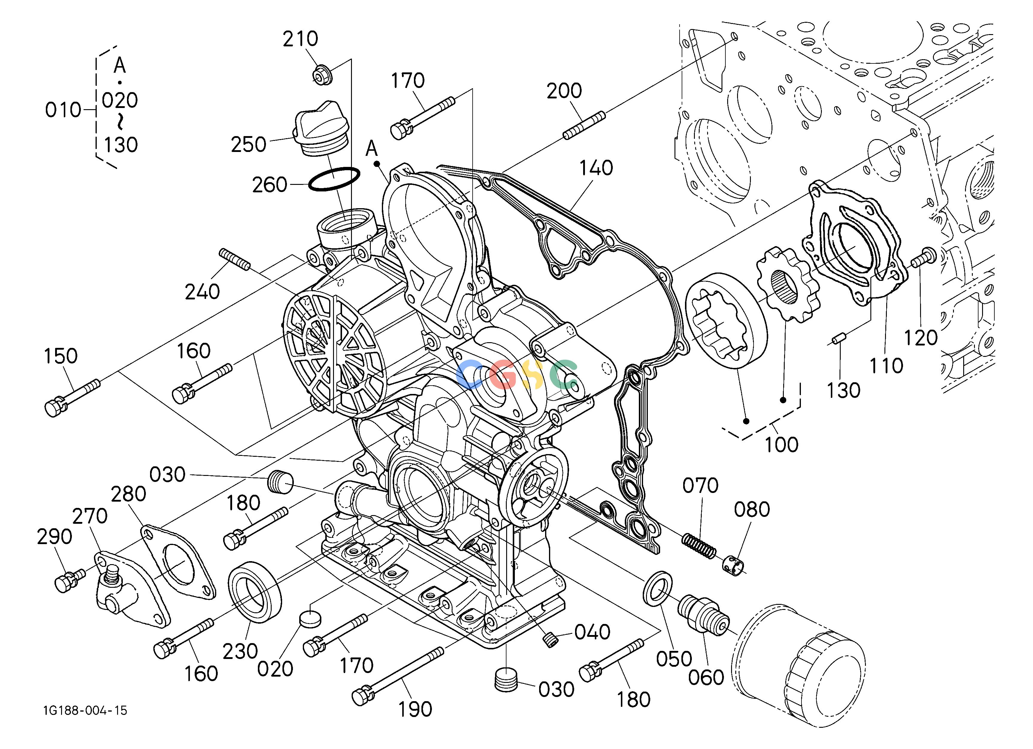 久保田零件查询100400 GEAR CASE ENGINEEPC Kubota online