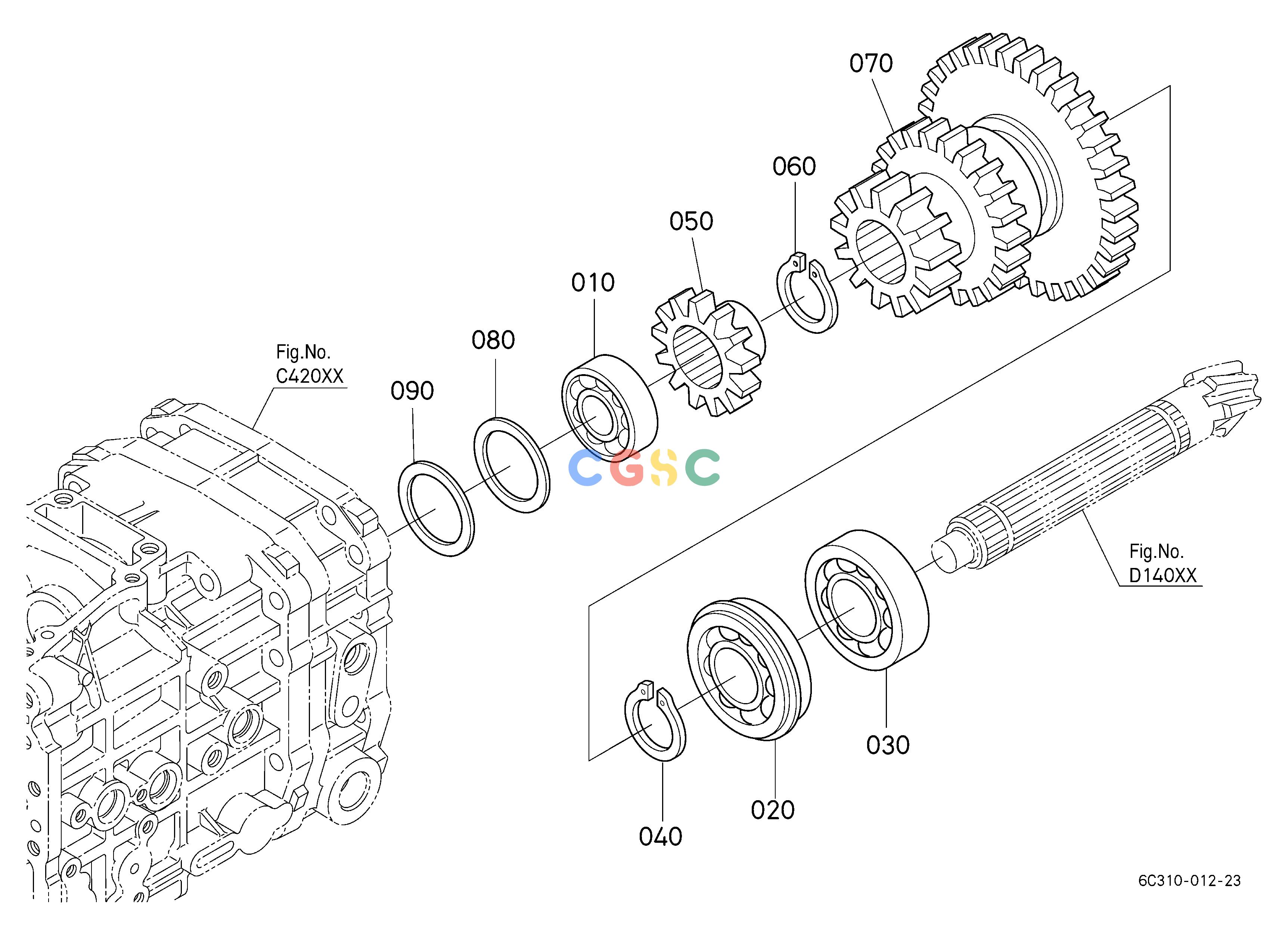 久保田零件查询D13900 BEVEL GEAR SHAFT/RANGE GEAR ## NOTE:ORDER BY REF.No.070 NEW PART and Fig.No.D09400 REF.No.010 NEW PART. TRANSMISSIONEPC Kubota online