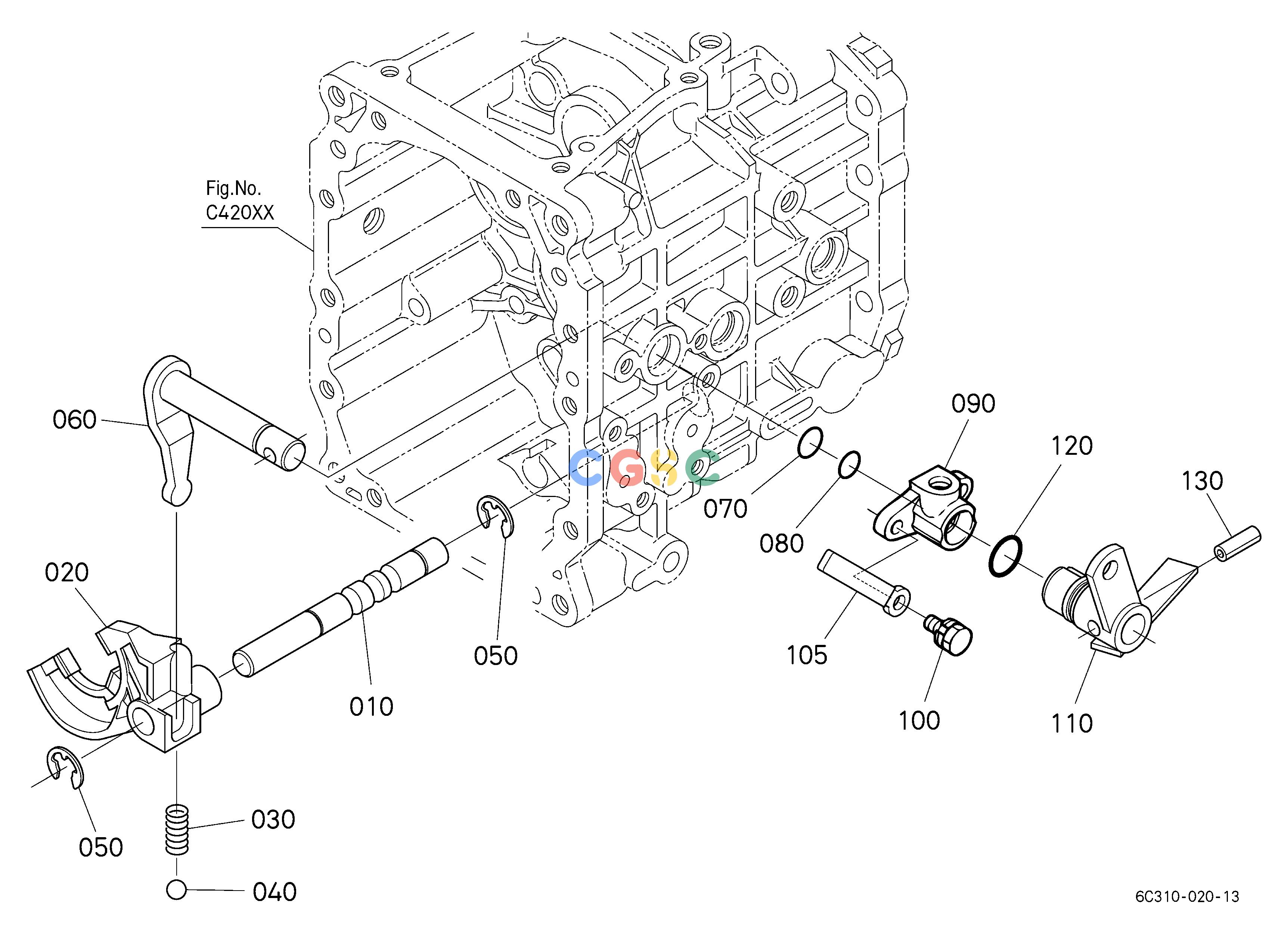 久保田零件查询D22000 PTO GEAR SHIFT FORK SPEED CHANGEEPC Kubota online
