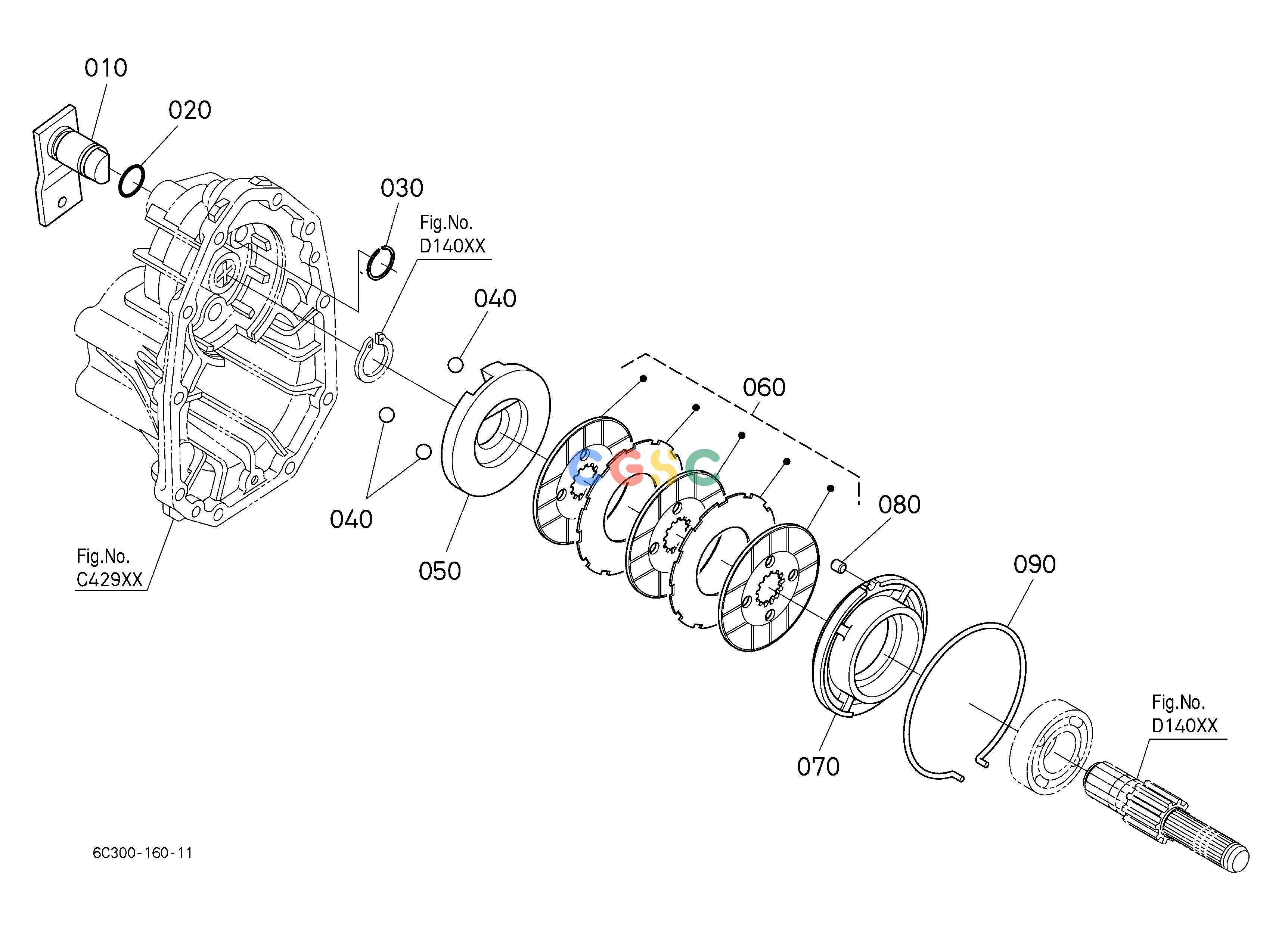 久保田零件查询E00300 BRAKE RH BRAKEEPC Kubota online