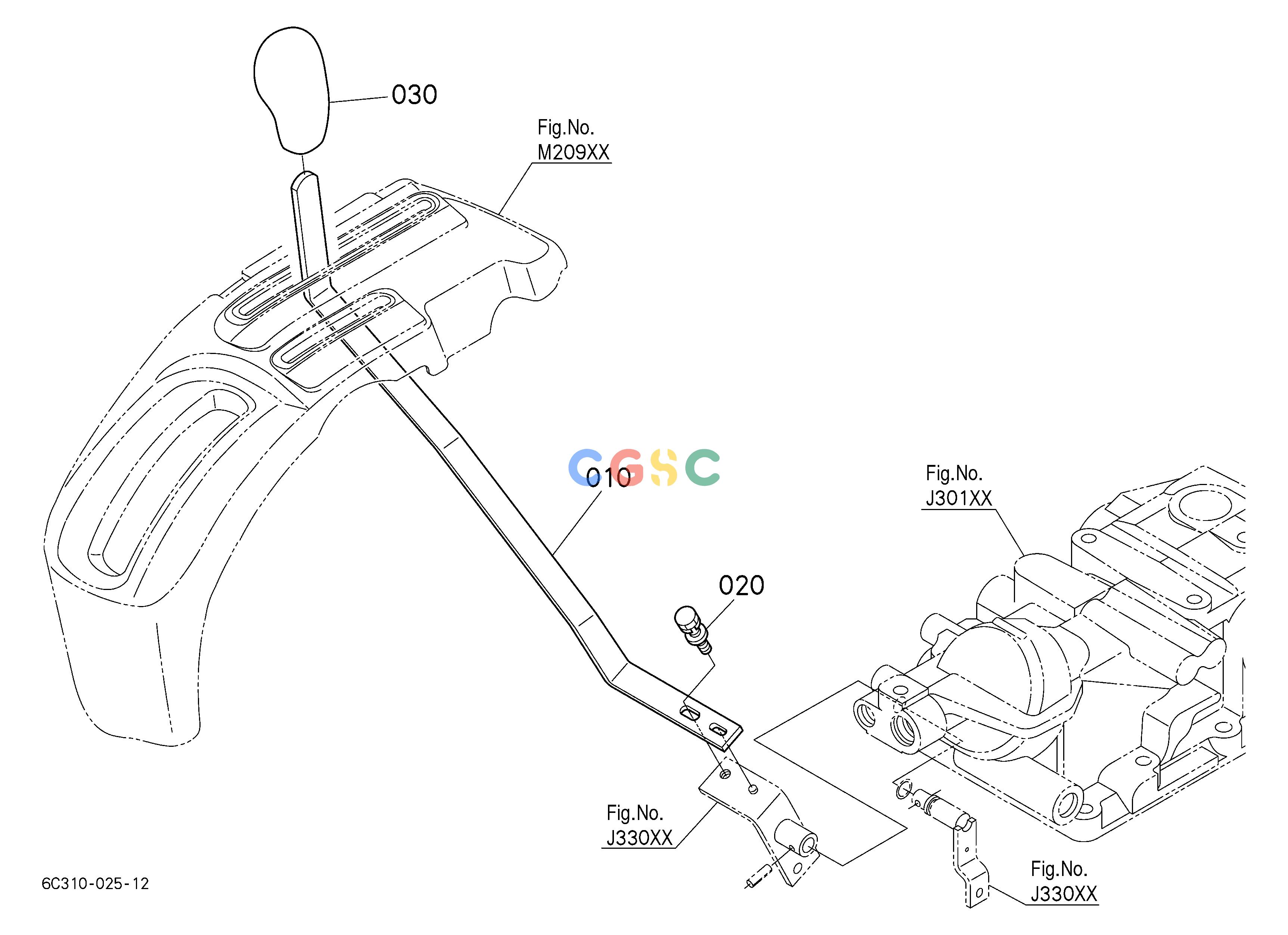 久保田零件查询F14300 HYDRAULIC CONTROL LEVER HYDRAULIC SYSTEMEPC Kubota online
