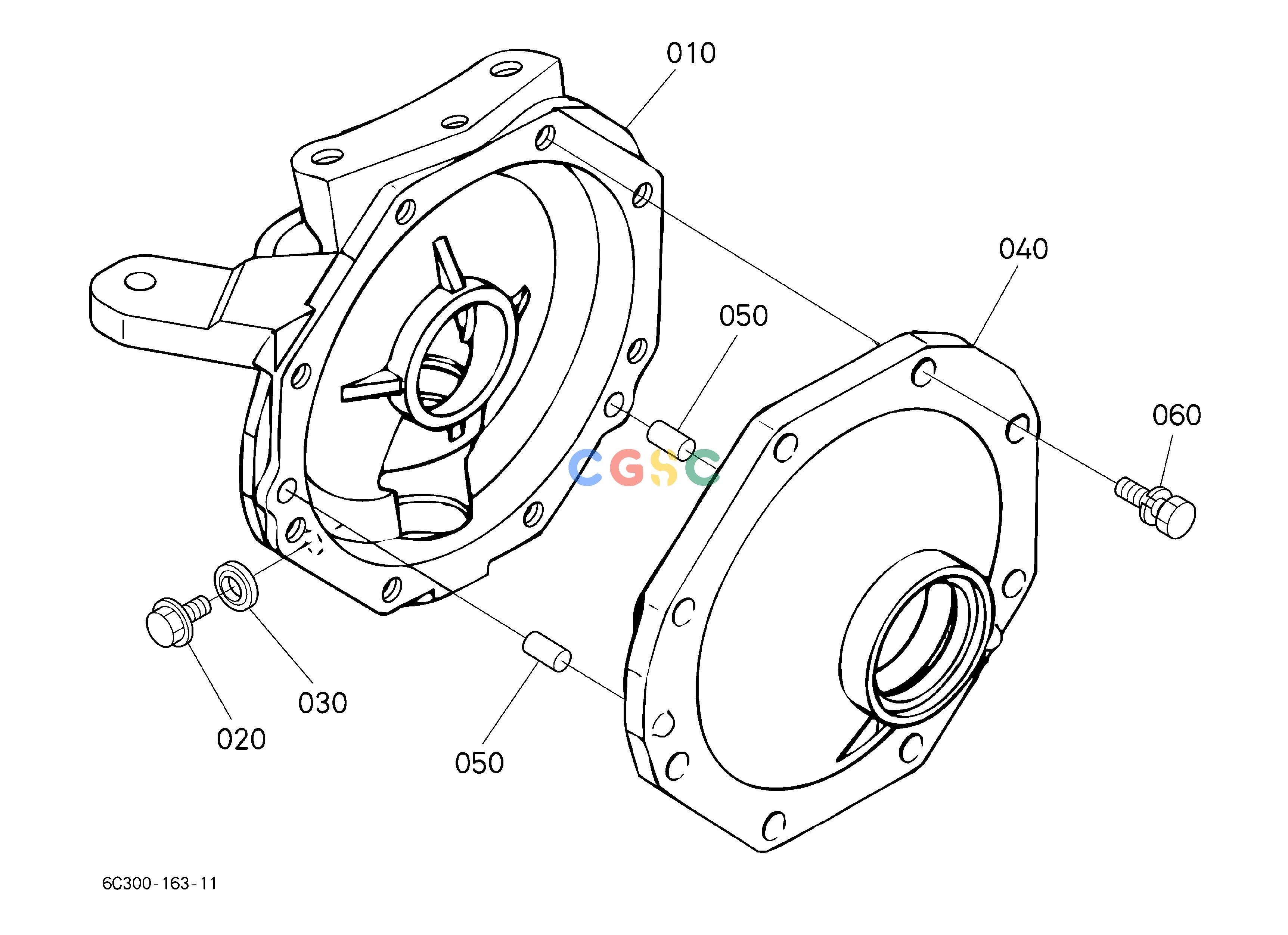 久保田零件查询G12600 FRONT AXLE CASE LH FRONT AXLEEPC Kubota online