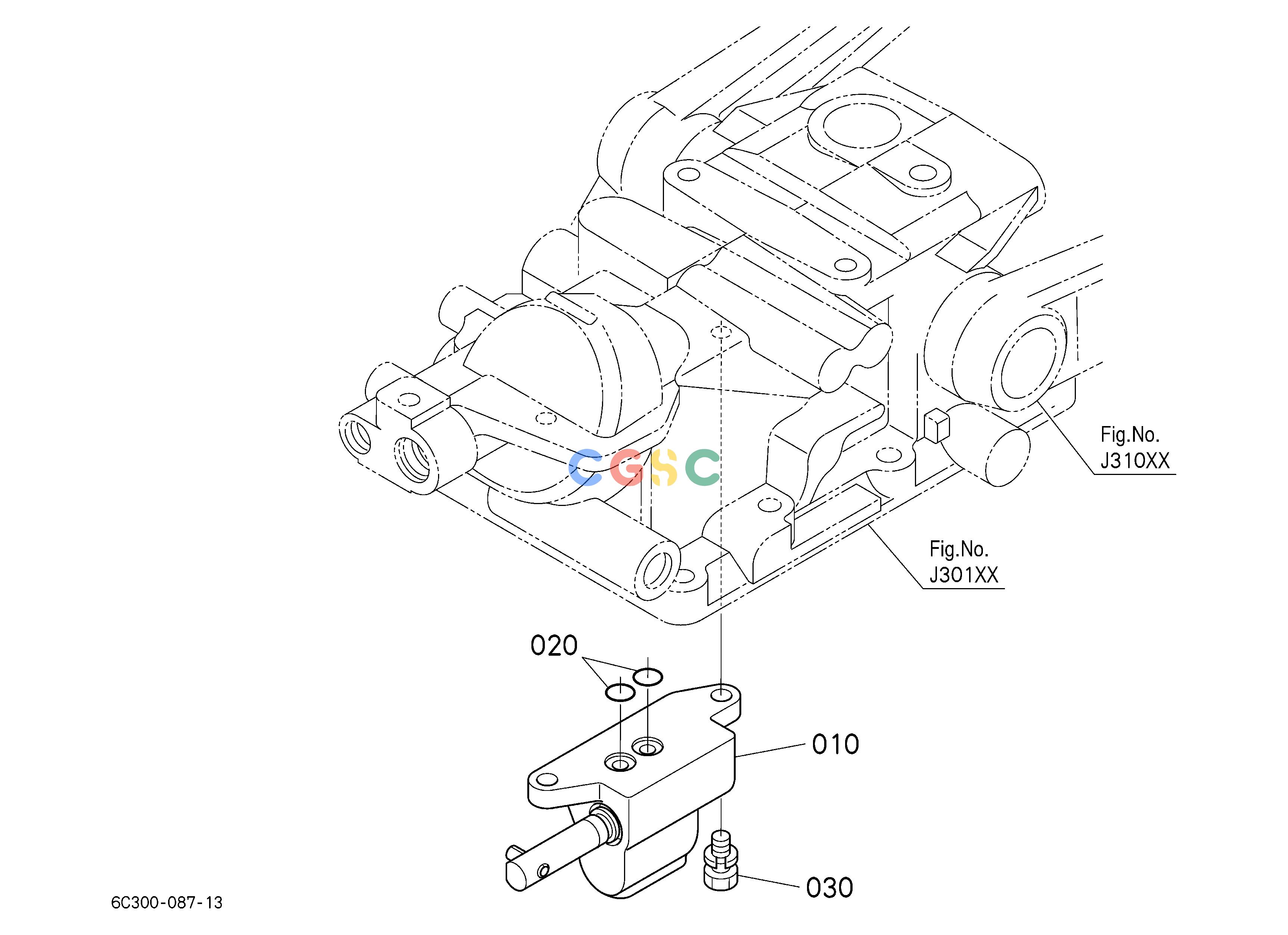 久保田零件查询J40501 CONTROL VALVE HYDRAULIC SYSTEMEPC Kubota online