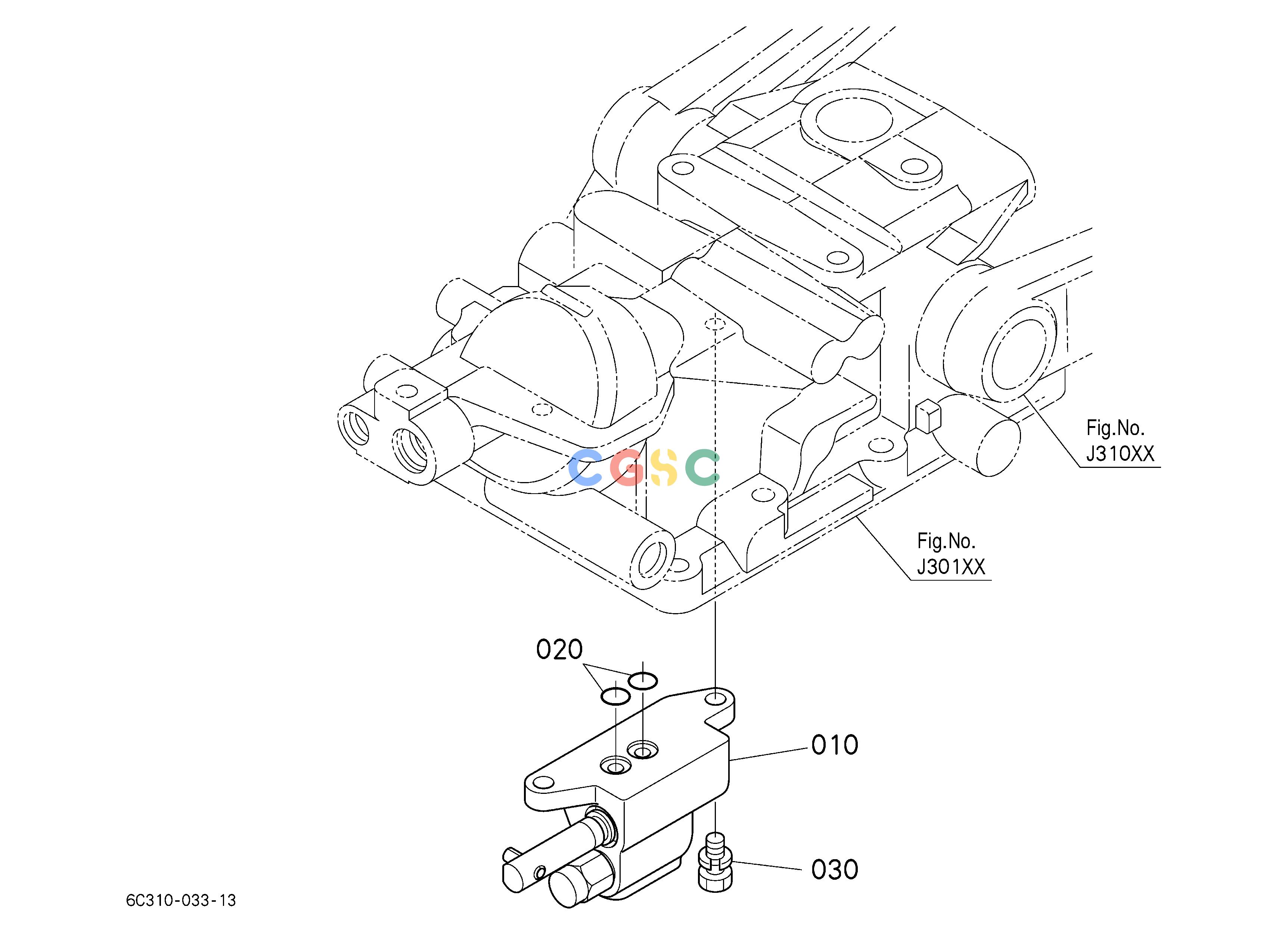 久保田零件查询J40502 CONTROL VALVE HYDRAULIC SYSTEMEPC Kubota online
