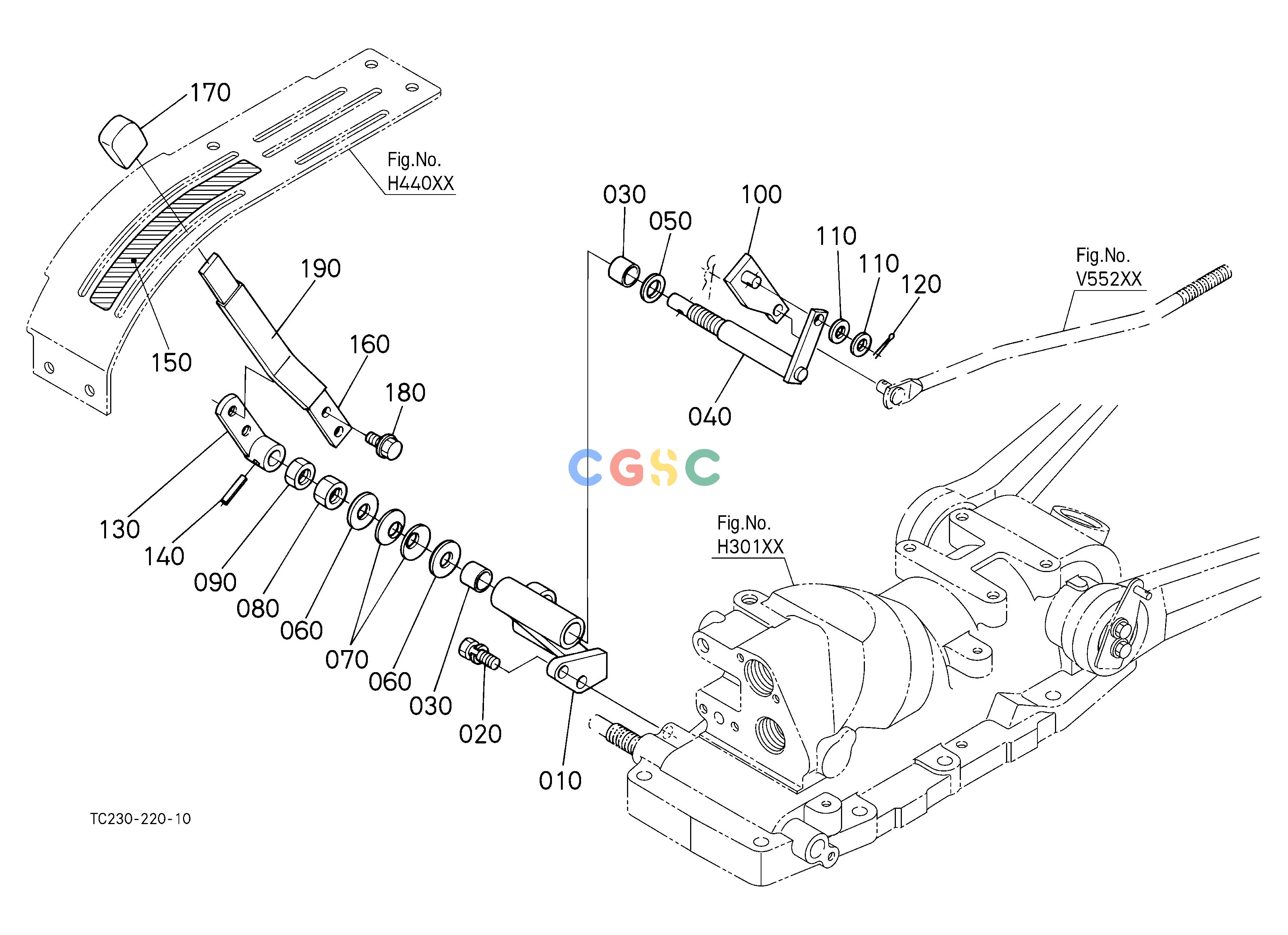久保田零件查询V54500 DRAFT CONTROL LEVER (WITH DRAFT) (W/G No.L8311A) [OPTION] OPTIONEPC Kubota online