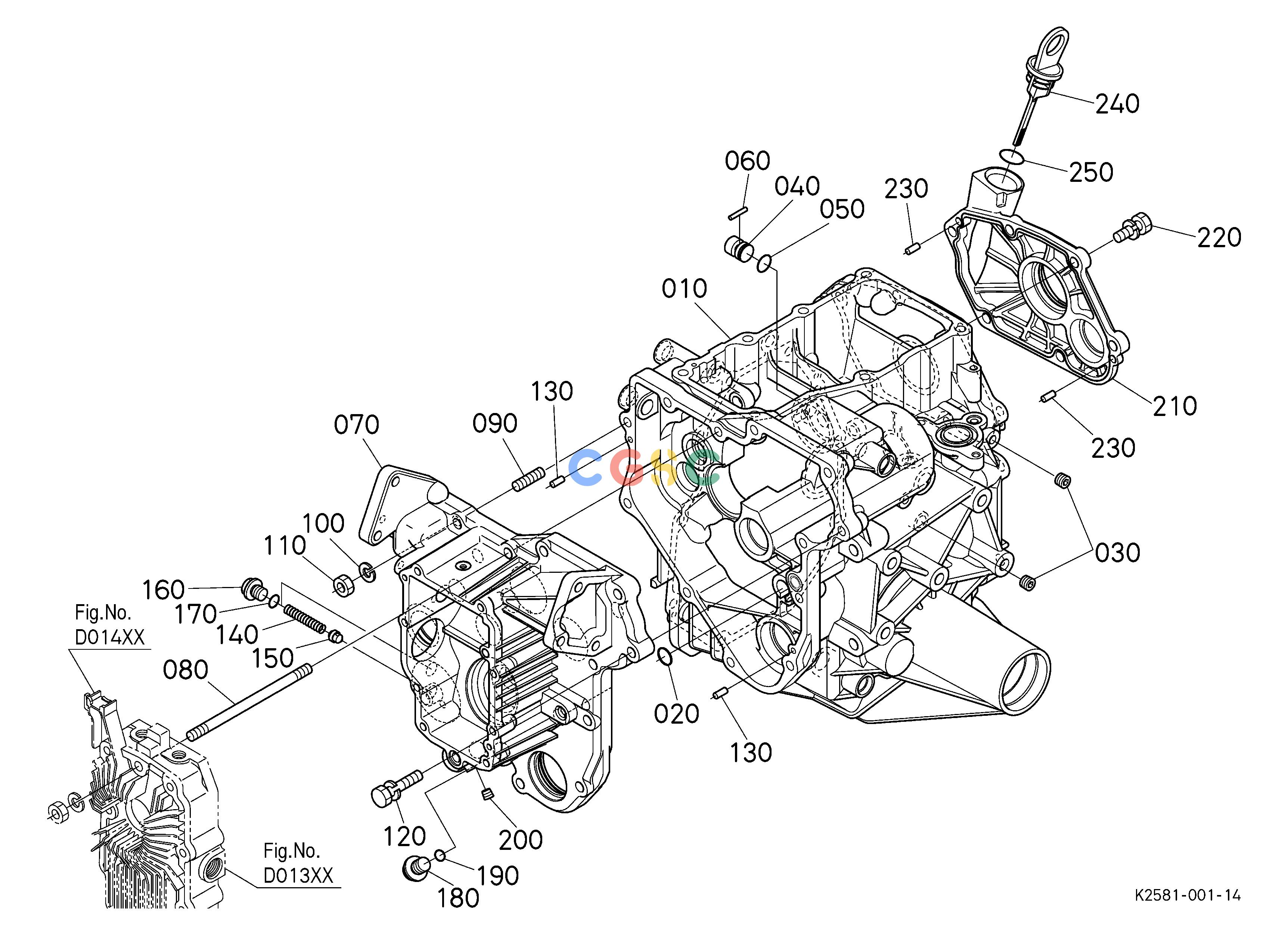 久保田零件查询C42000 TRANSMISSION CASE ## NOTE:ORDER BY REF.No.010 NEW PART and Fig.No.J12000 REF.No.100. TRANSMISSIONEPC Kubota online