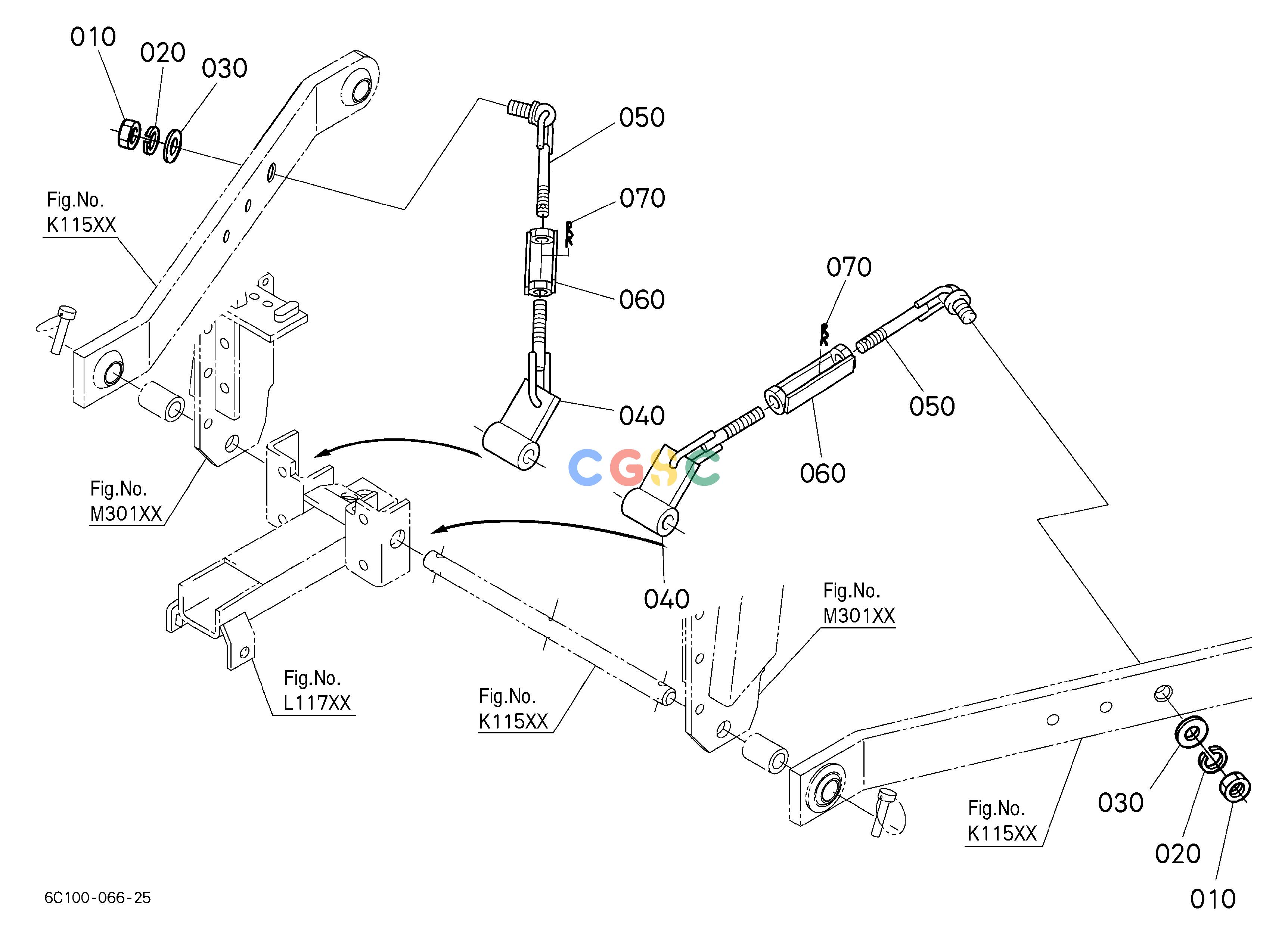 久保田零件查询K12500 CHECK CHAIN TOP LINK/TOP LINK BRACKET/PTO PROTECTOREPC Kubota online