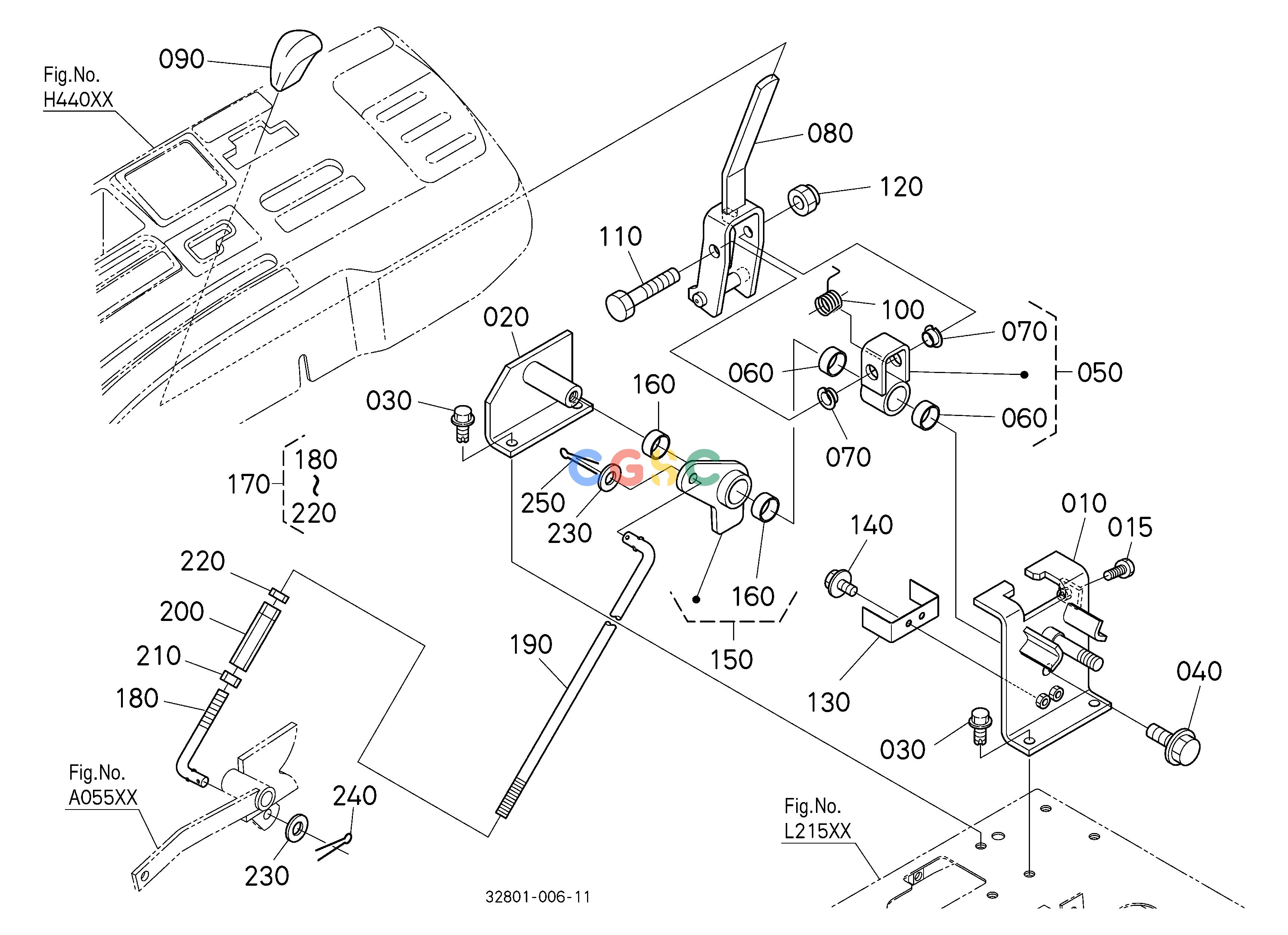 久保田零件查询A07000 INCHING LEVER ENGINEEPC Kubota online