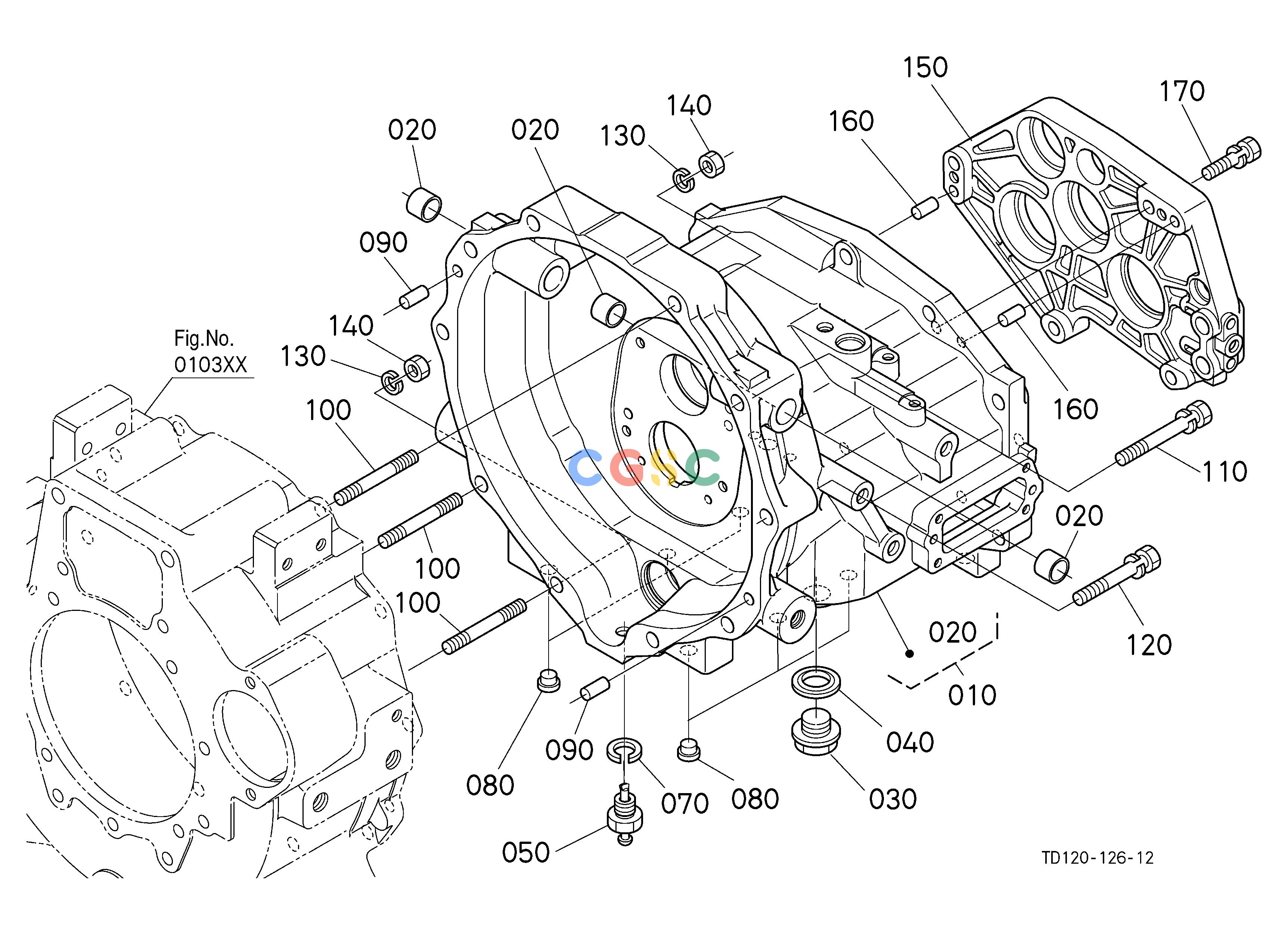 久保田零件查询C40102 CLUTCH HOUSING CLUTCH/TRANSMISSIONEPC Kubota online