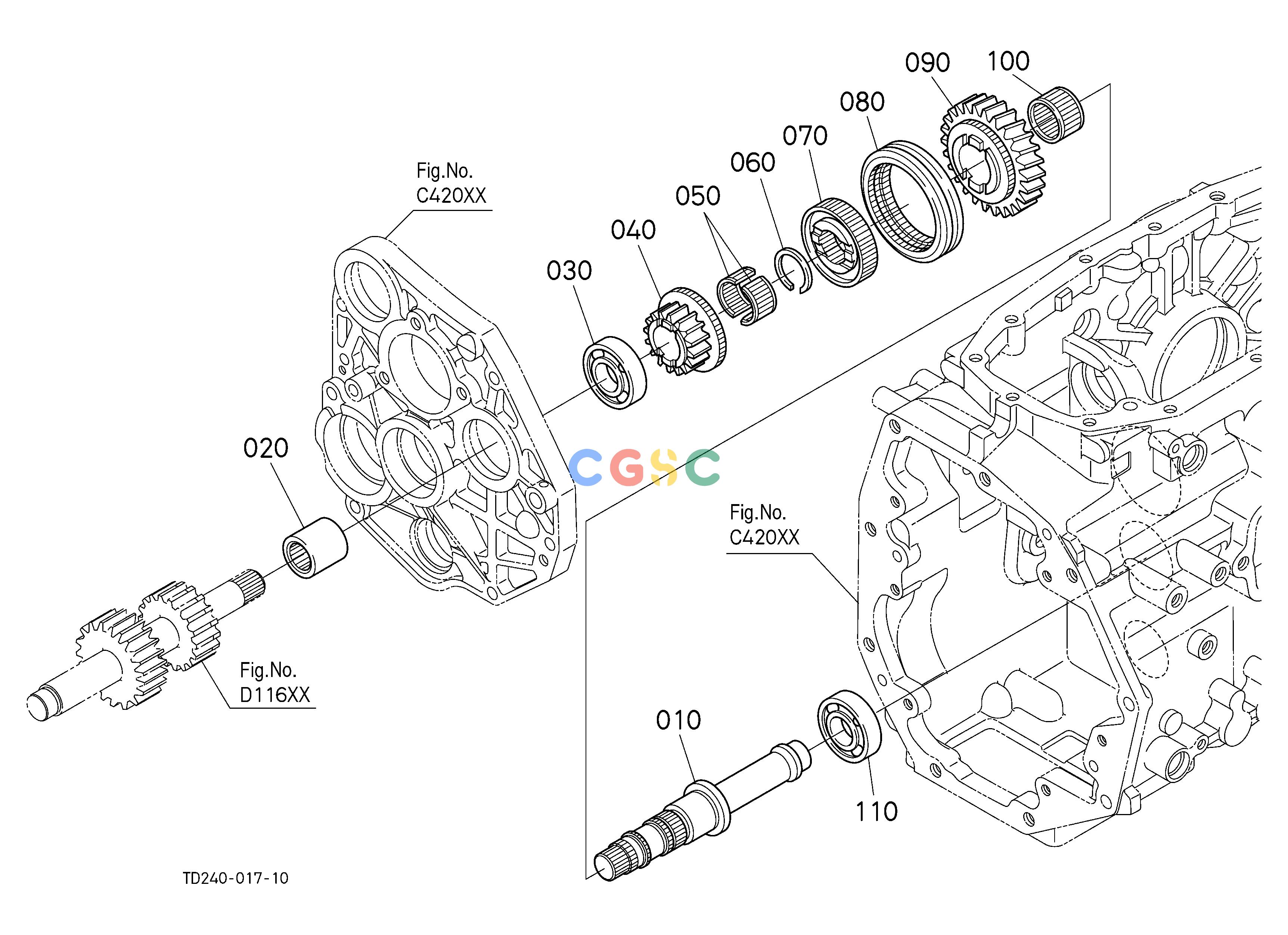 久保田零件查询D11701 RANGE GEAR SHAFT CLUTCH/TRANSMISSIONEPC Kubota online
