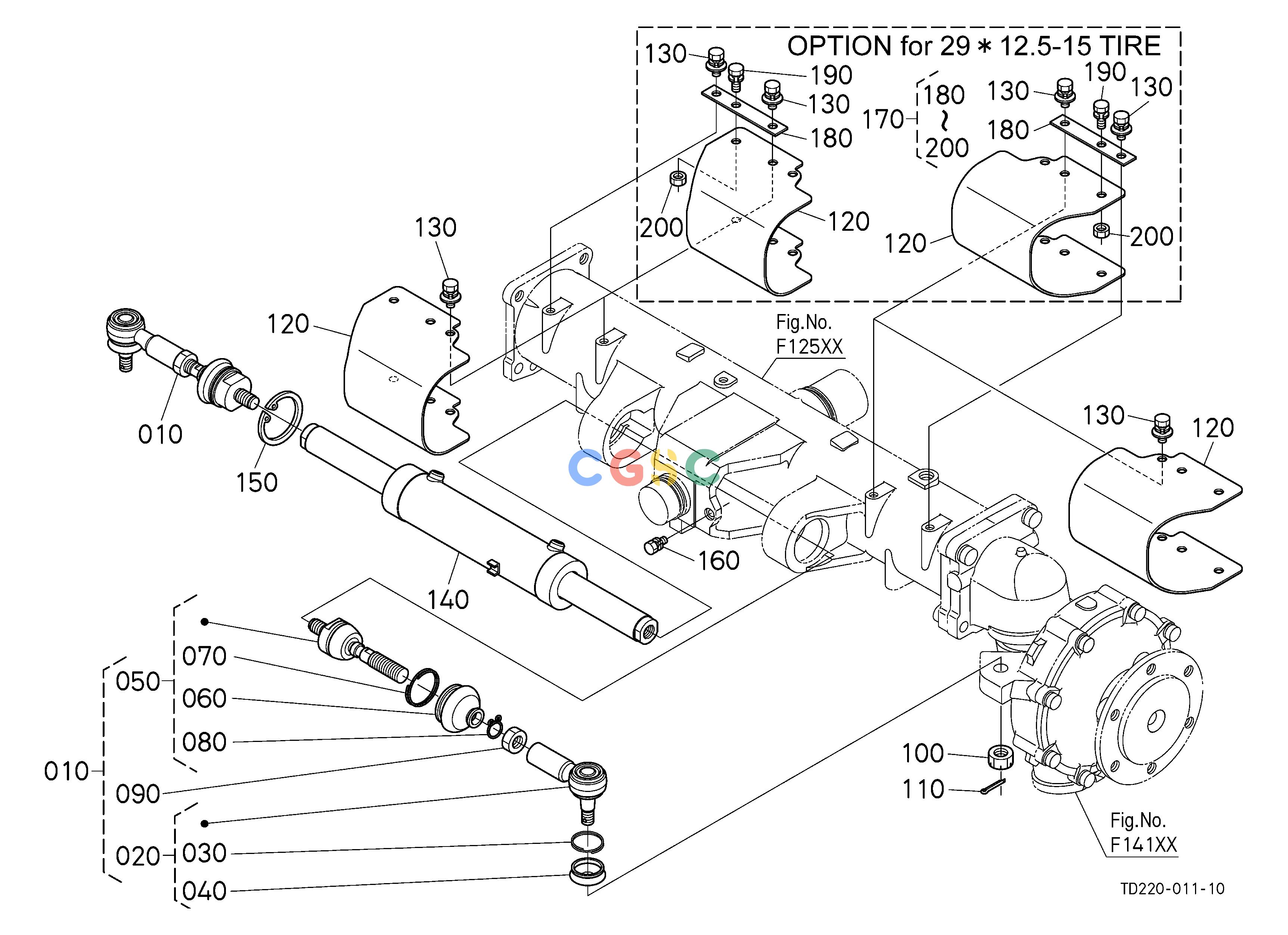 久保田零件查询G18002 STEERING CYLINDER STEERINGEPC Kubota online