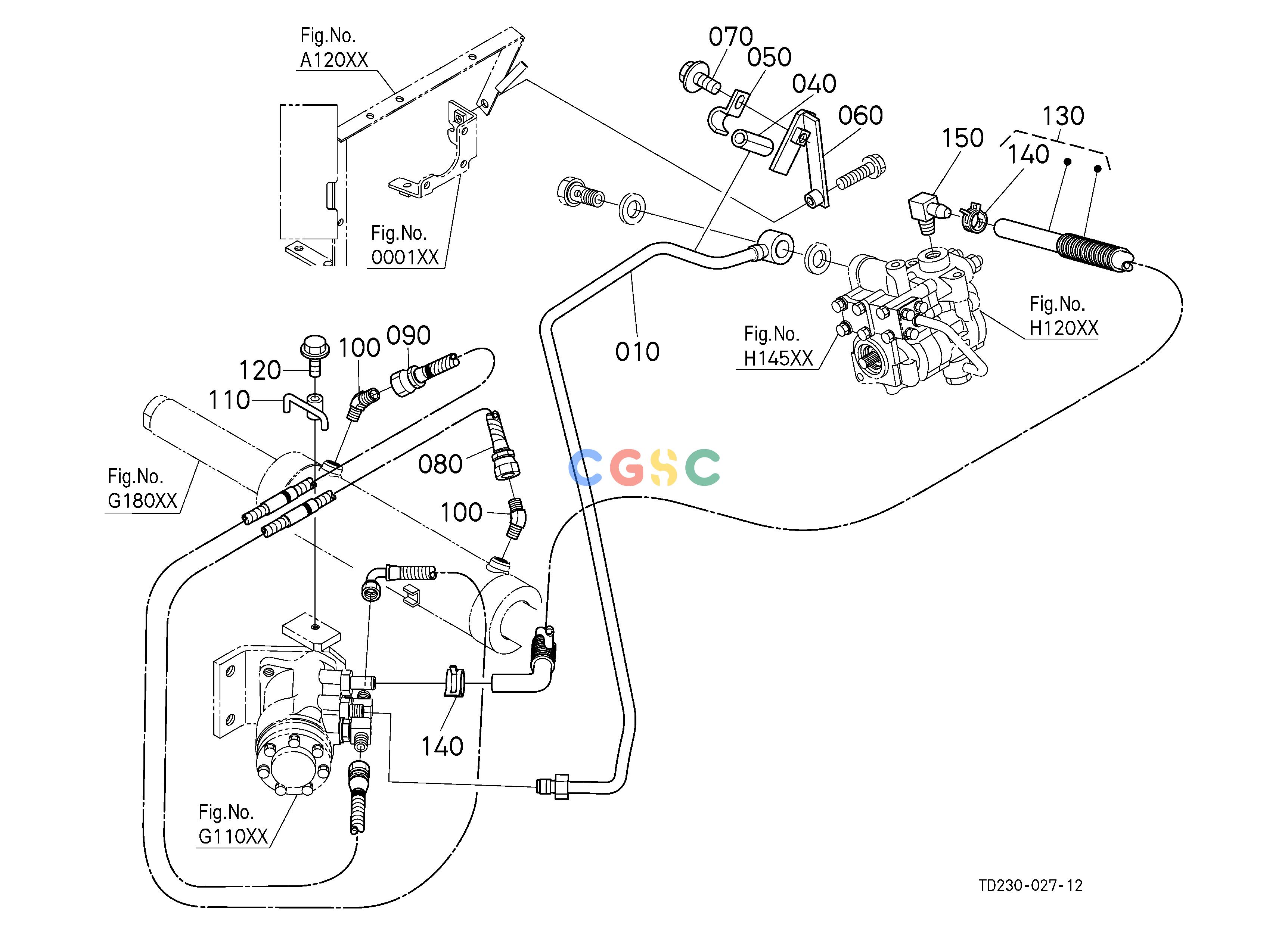 久保田零件查询H21500 HYDRAULIC OIL LINE (PS) HYDRAULIC SYSTEMEPC Kubota online