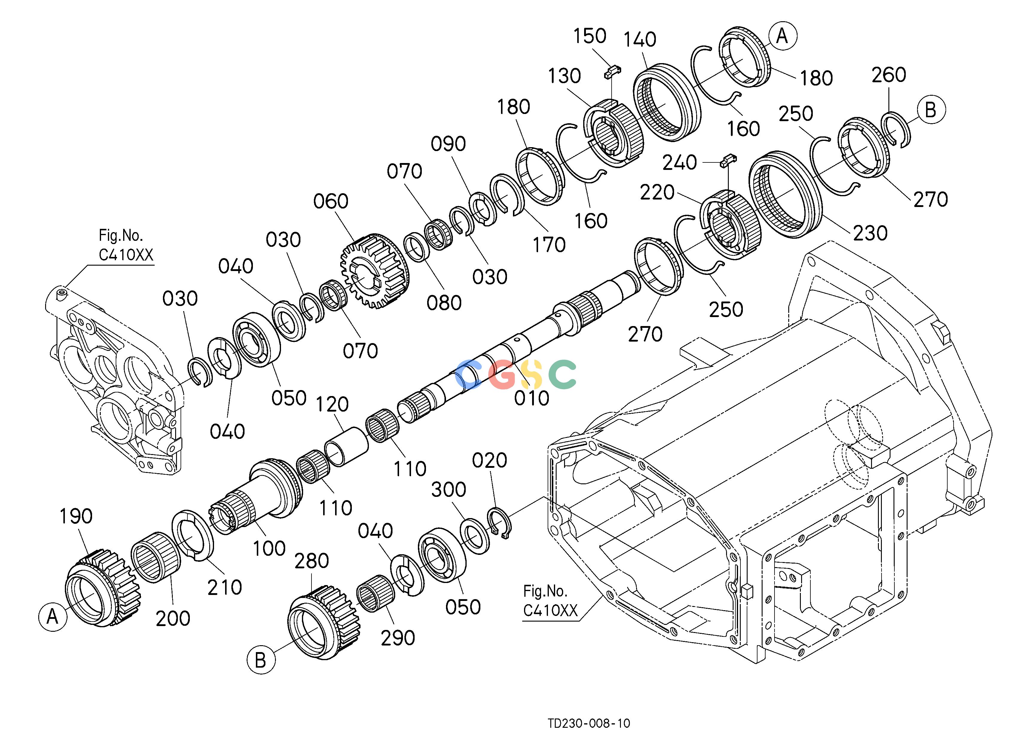 久保田零件查询D11502 SHUTTLE SHAFT CLUTCH/TRANSMISSIONEPC Kubota online