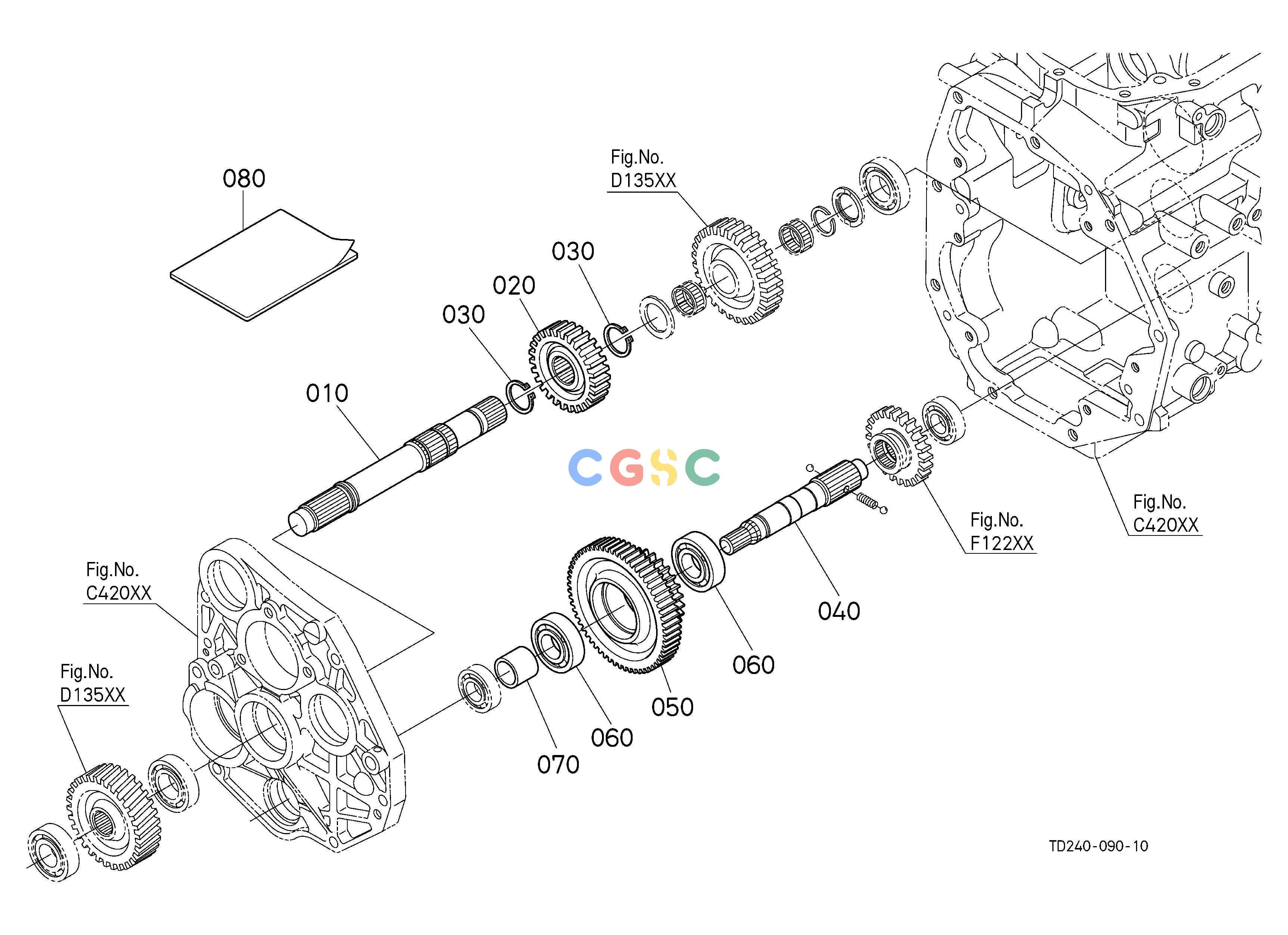 久保田零件查询T11600 MID PTO GEAR KIT (W/G No.L8316) [OPTION] OPTIONEPC Kubota online