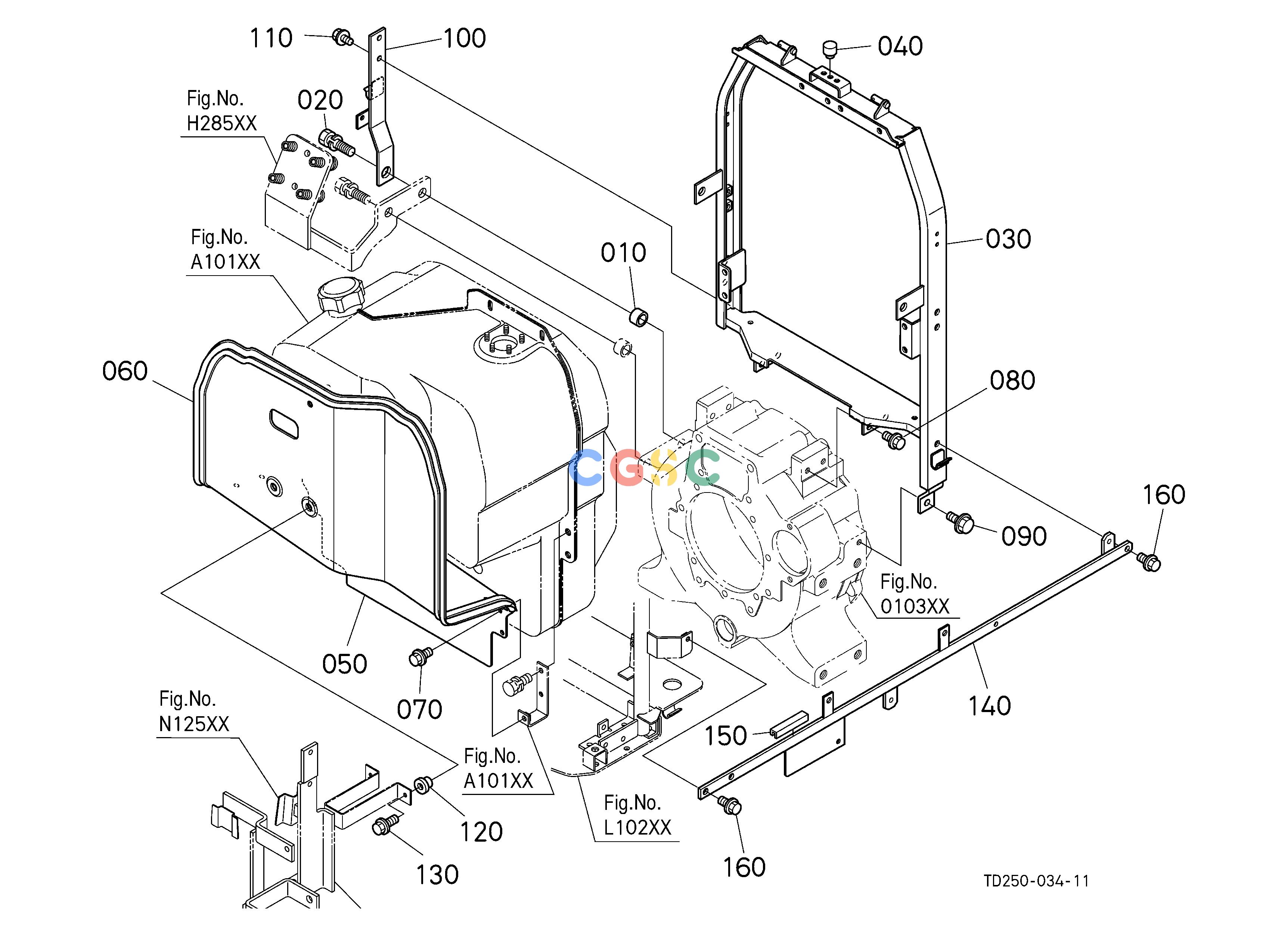 久保田零件查询L13002 SHUTTER PLATE (FRONT) HOOD/BONNETEPC Kubota online