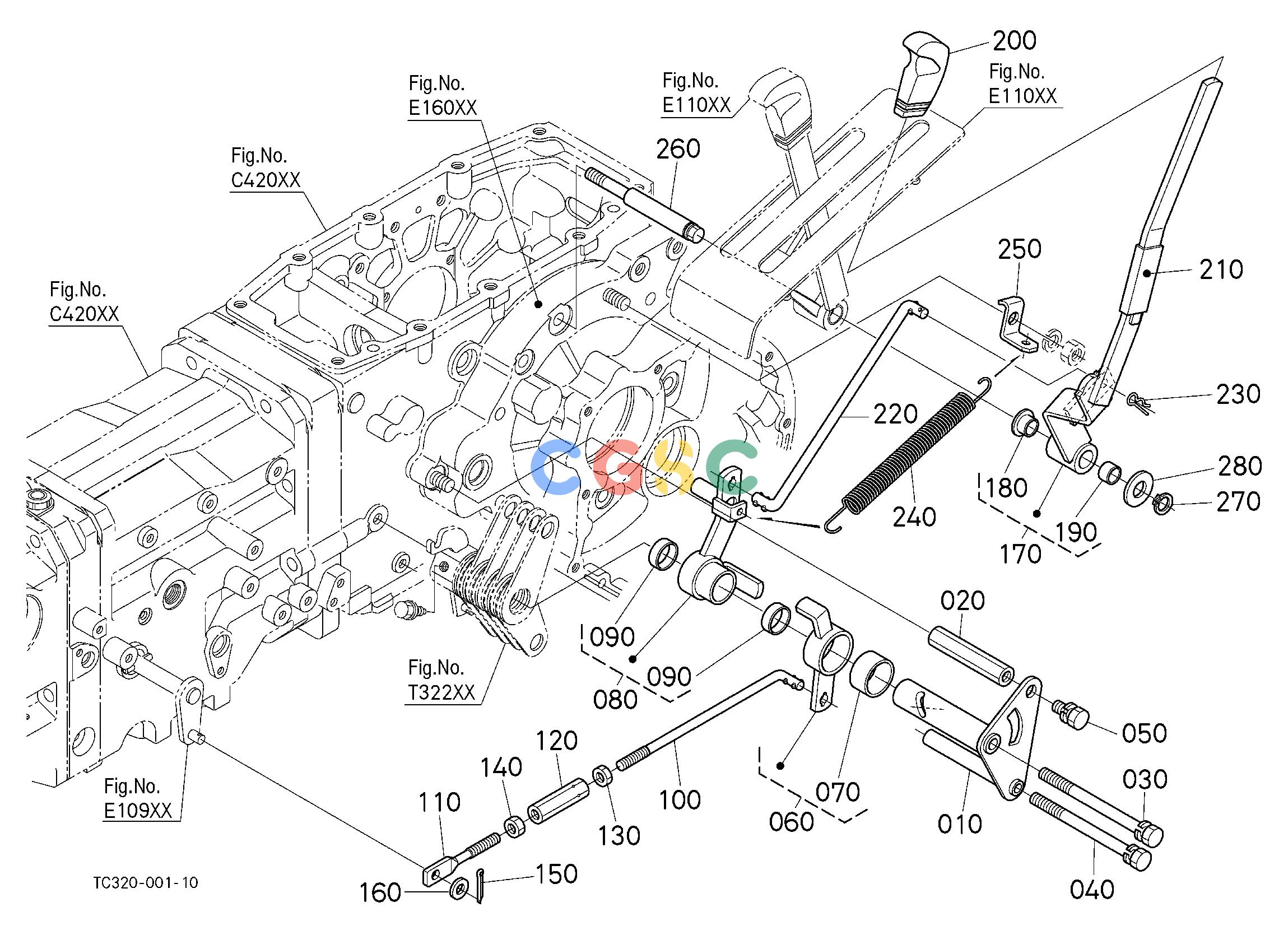 久保田零件查询T32000 CRUISE CONTROL KIT (LEVER) (W/G. No.L9485) [OPTION] OPTIONEPC Kubota online