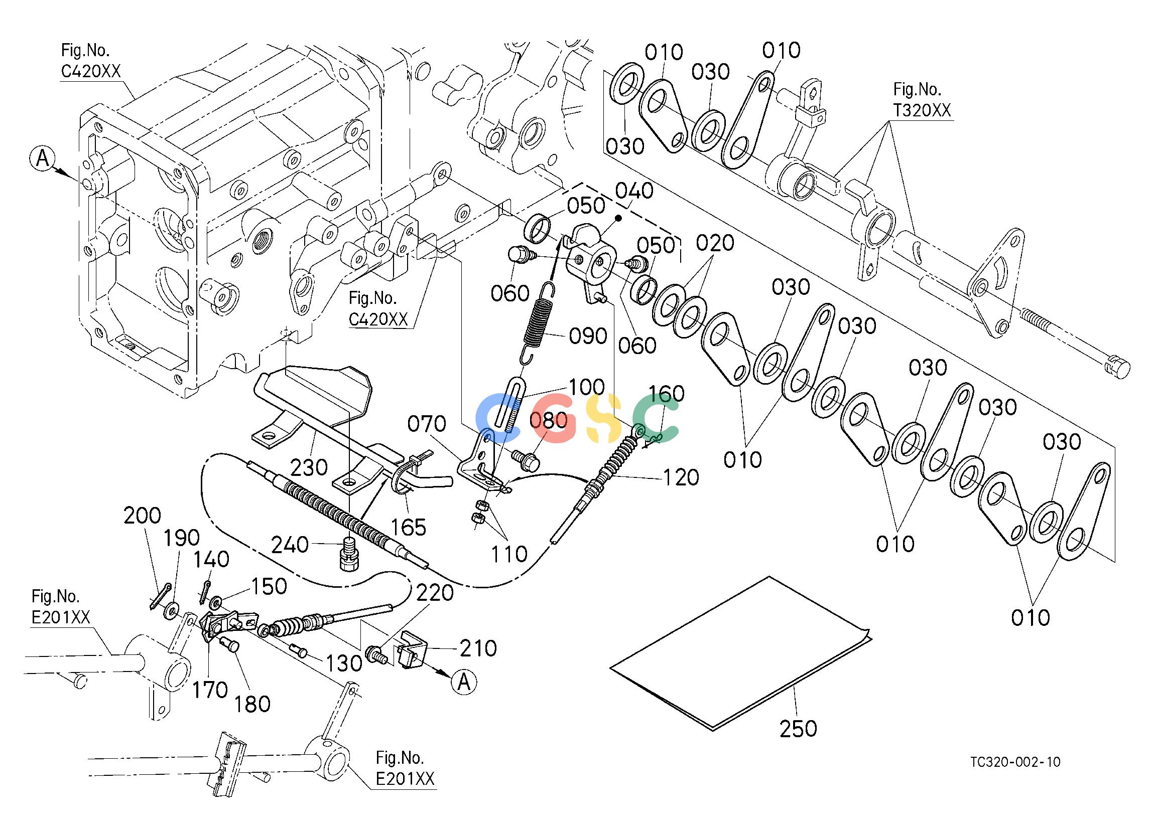 久保田零件查询T32200 CRUISE CONTROL KIT (CABLE) (W/G. No.L9485) [OPTION] OPTIONEPC Kubota online