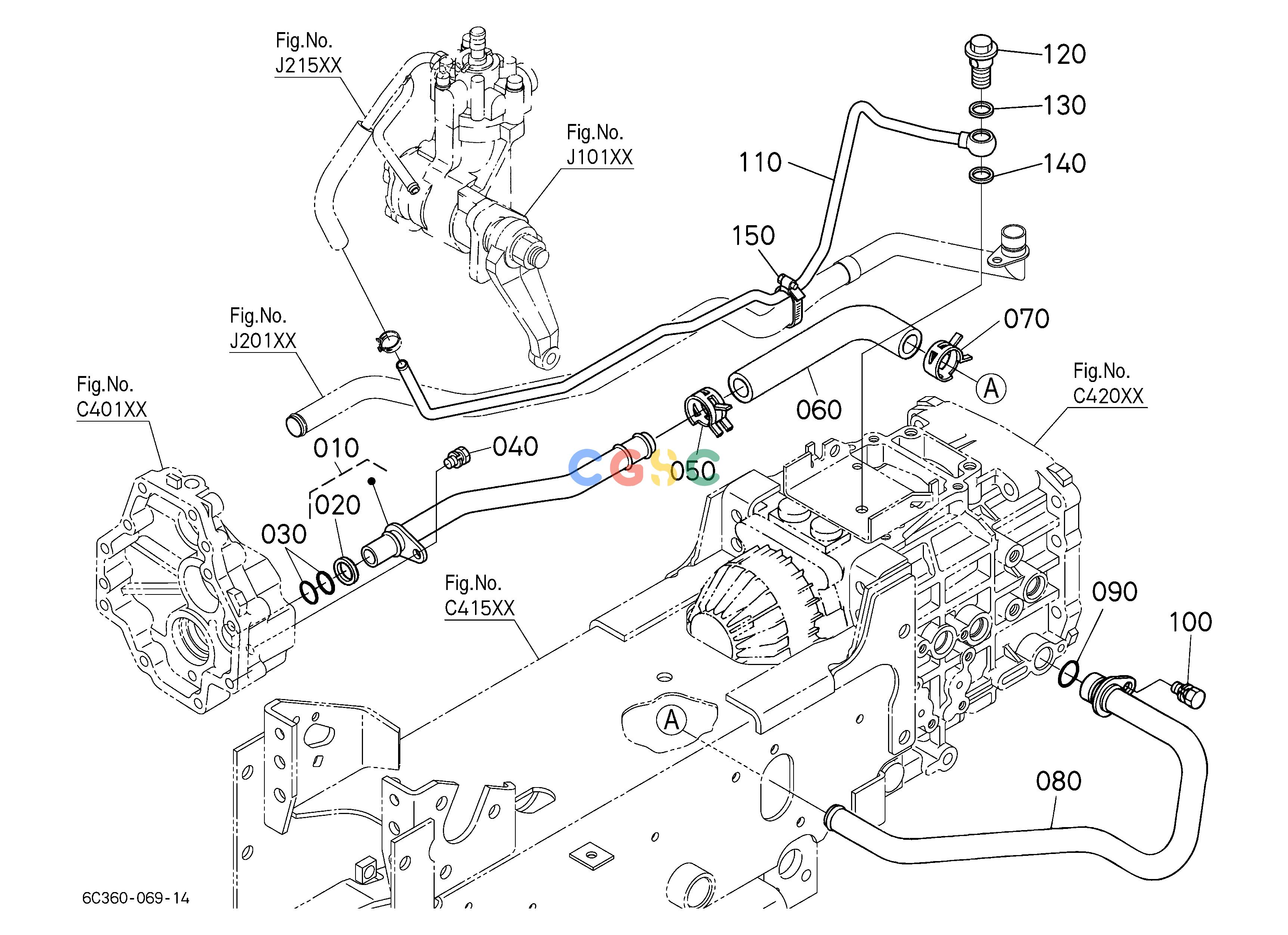 久保田零件查询J24500 HYDRAULIC OIL LINE (F/M) PUMP/MOTOR SYSTEMEPC Kubota online