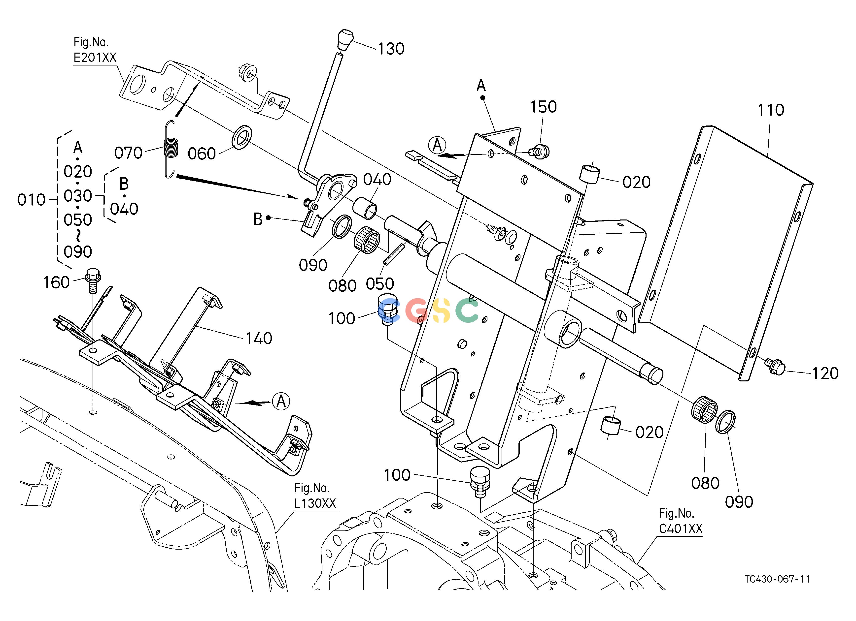 久保田零件查询G11701 STEERING SUPPORT [OLD] ## S.No.<=54605 S.No.;<=54605 STEERINGEPC Kubota online