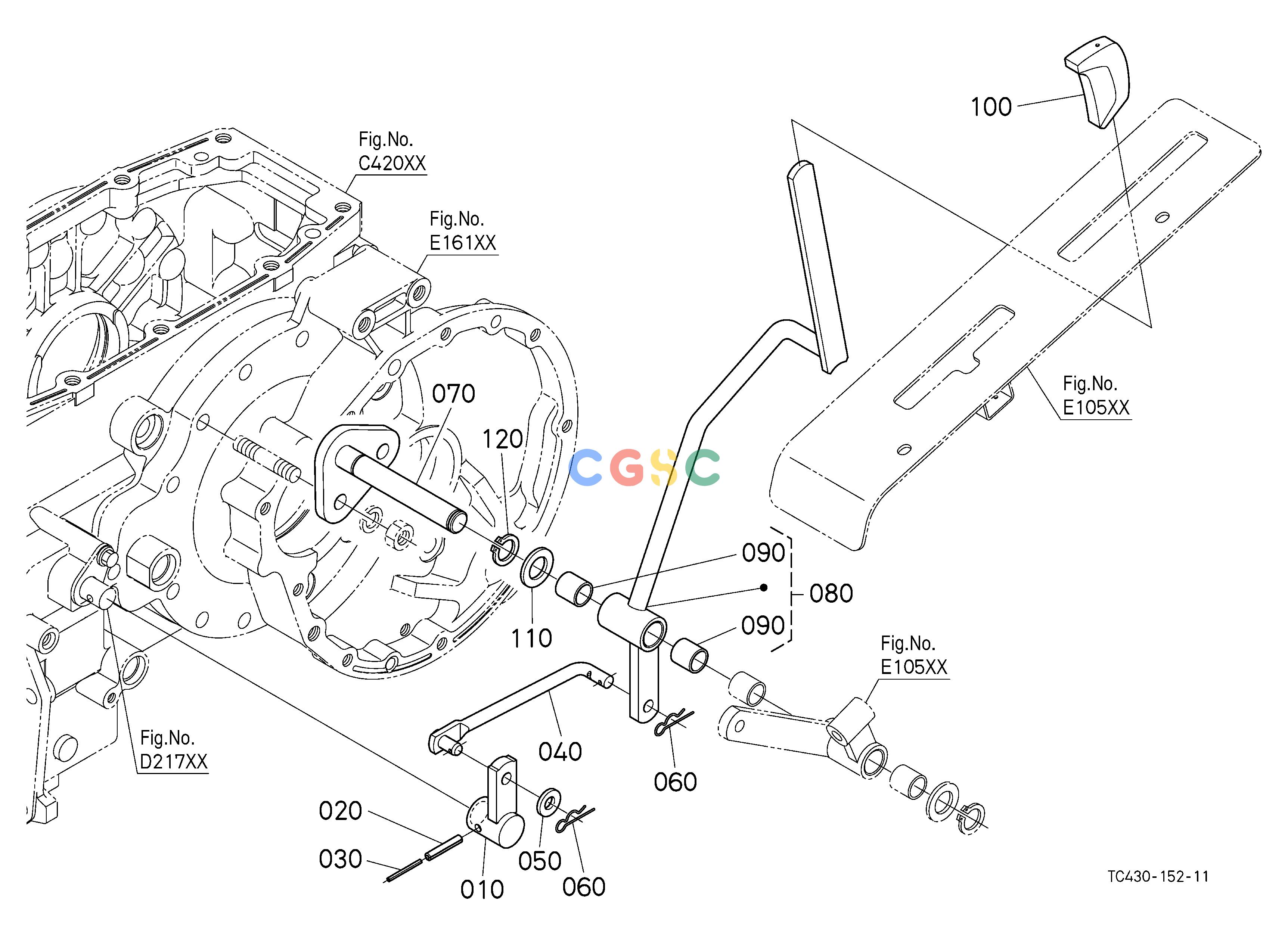 久保田零件查询E11400 RANGE GEAR SHIFT LEVER SPEED CHANGE SHIFT FORK /SHIFT LEVEREPC Kubota online