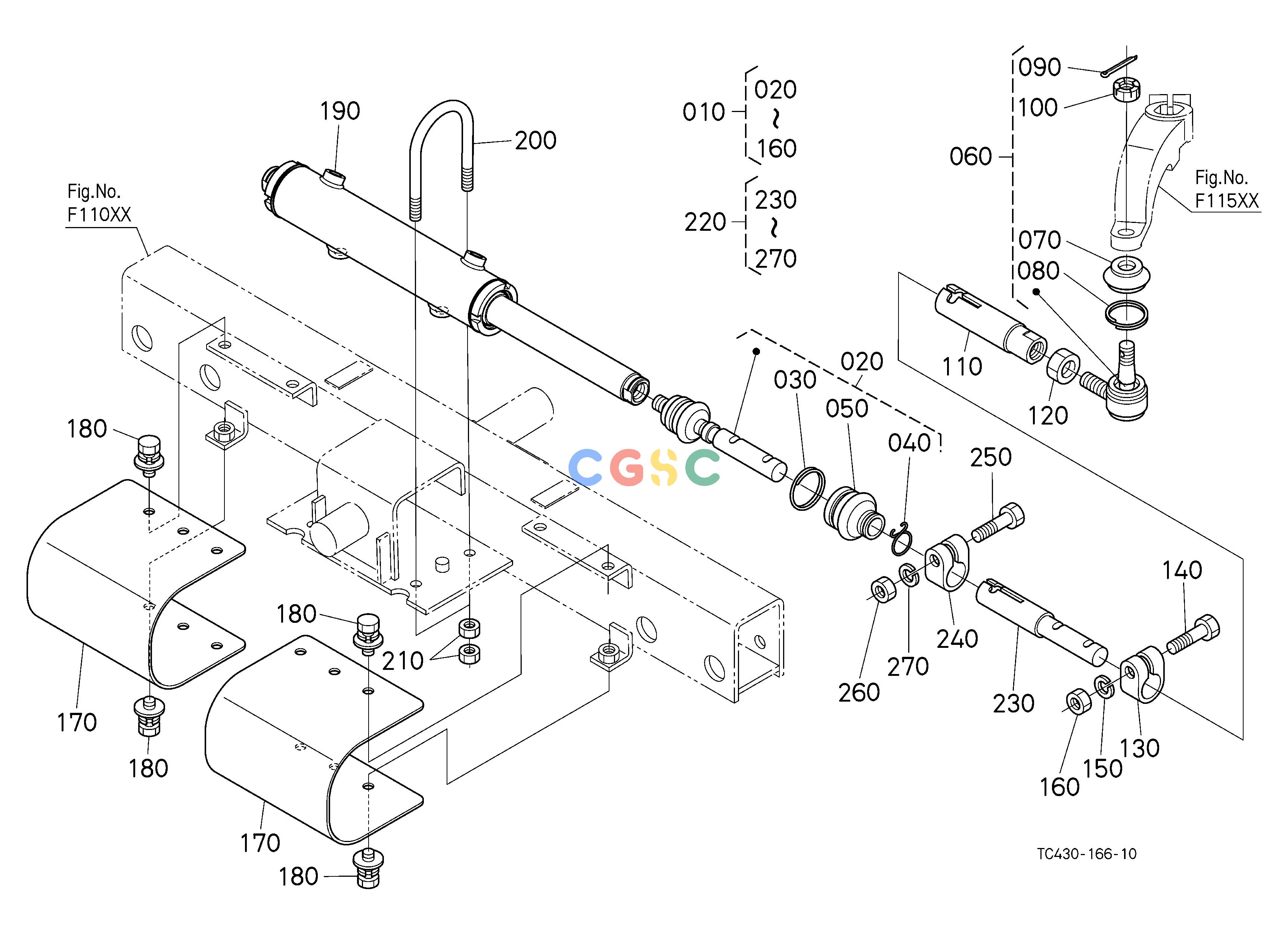 久保田零件查询G18001 TIE ROD/STEERING CYLINDER [OLD] ## S.No.<=10895 S.No.;<=10895 STEERINGEPC Kubota online