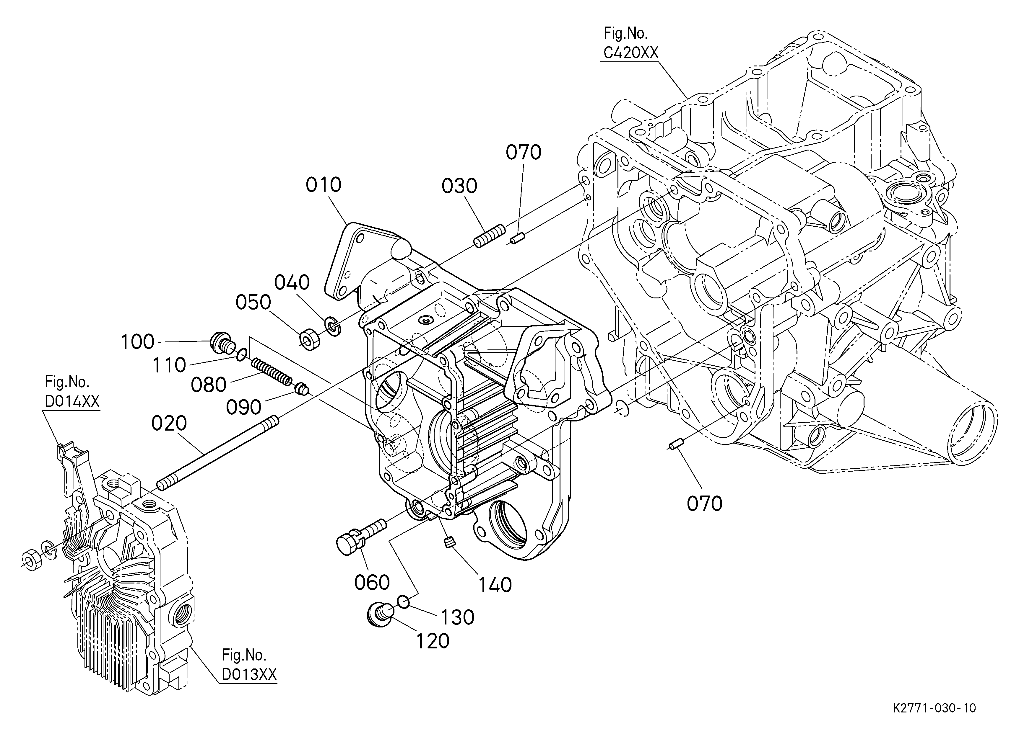 久保田零件查询C42100 TRANSMISSION CASE COVER TRANSMISSIONEPC Kubota online