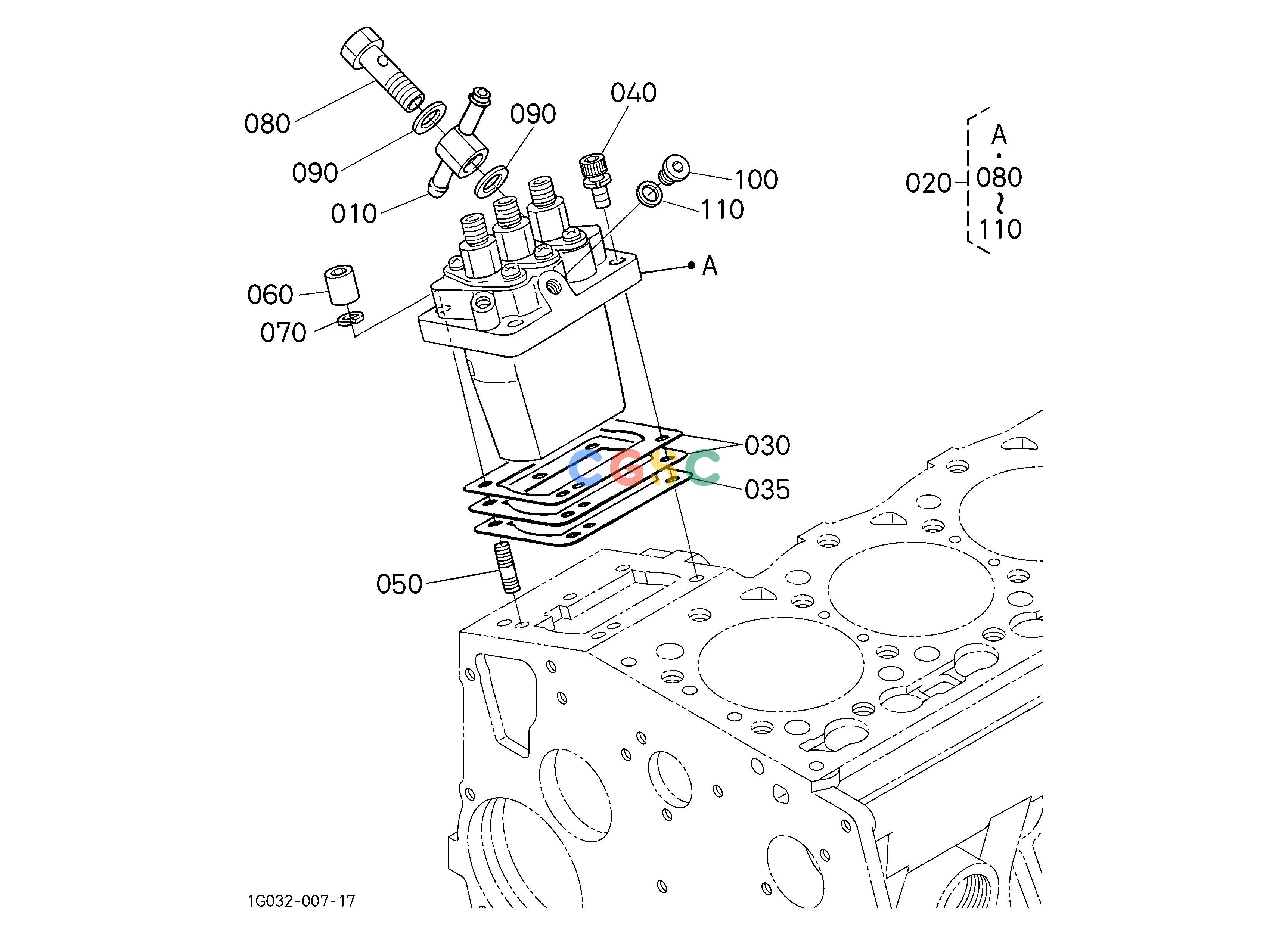 久保田零件查询220200 INJECTION PUMP ENGINEEPC Kubota online