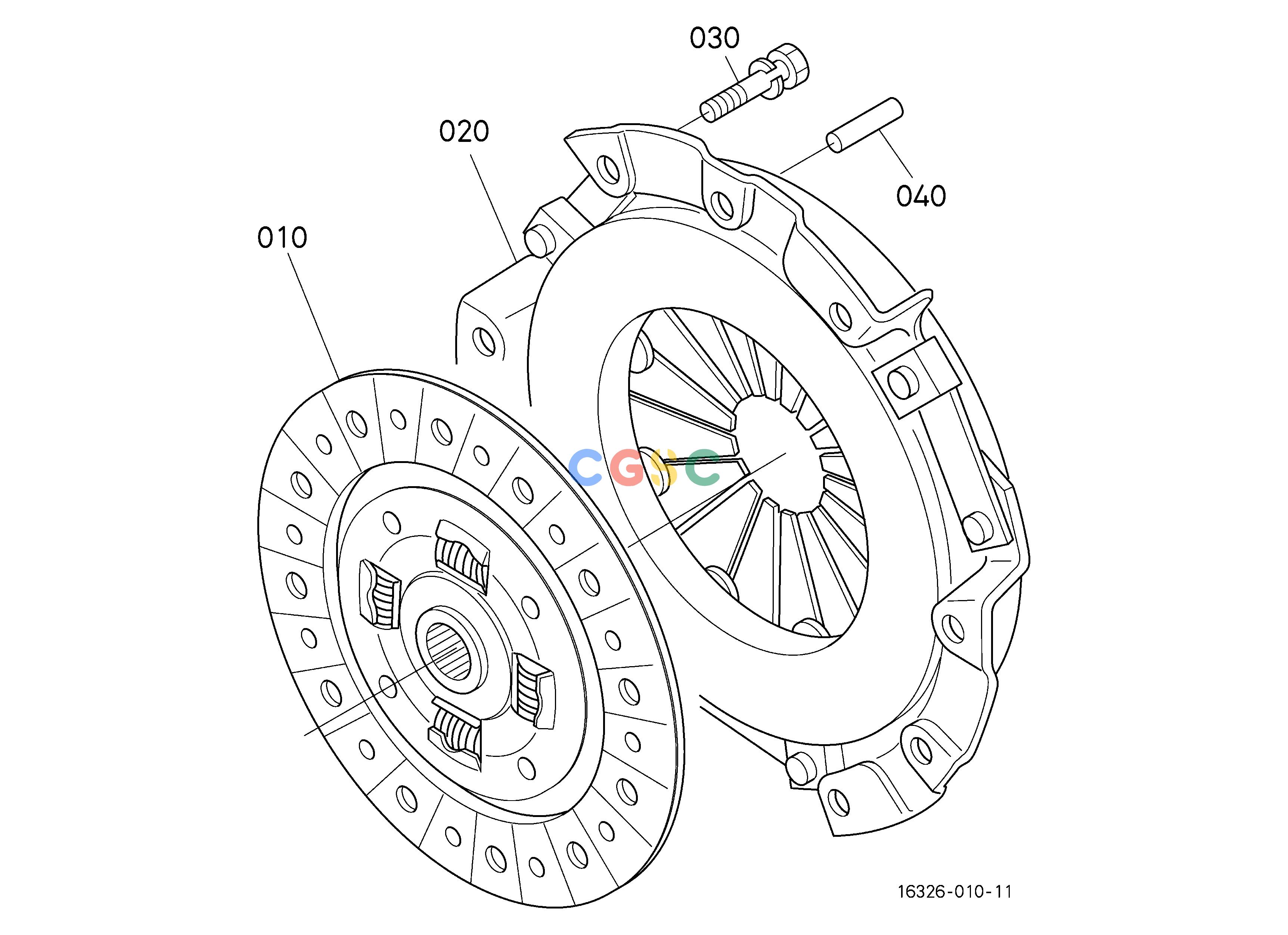 久保田零件查询C10100 CLUTCH CLUTCH/TRANSMISSIONEPC Kubota online