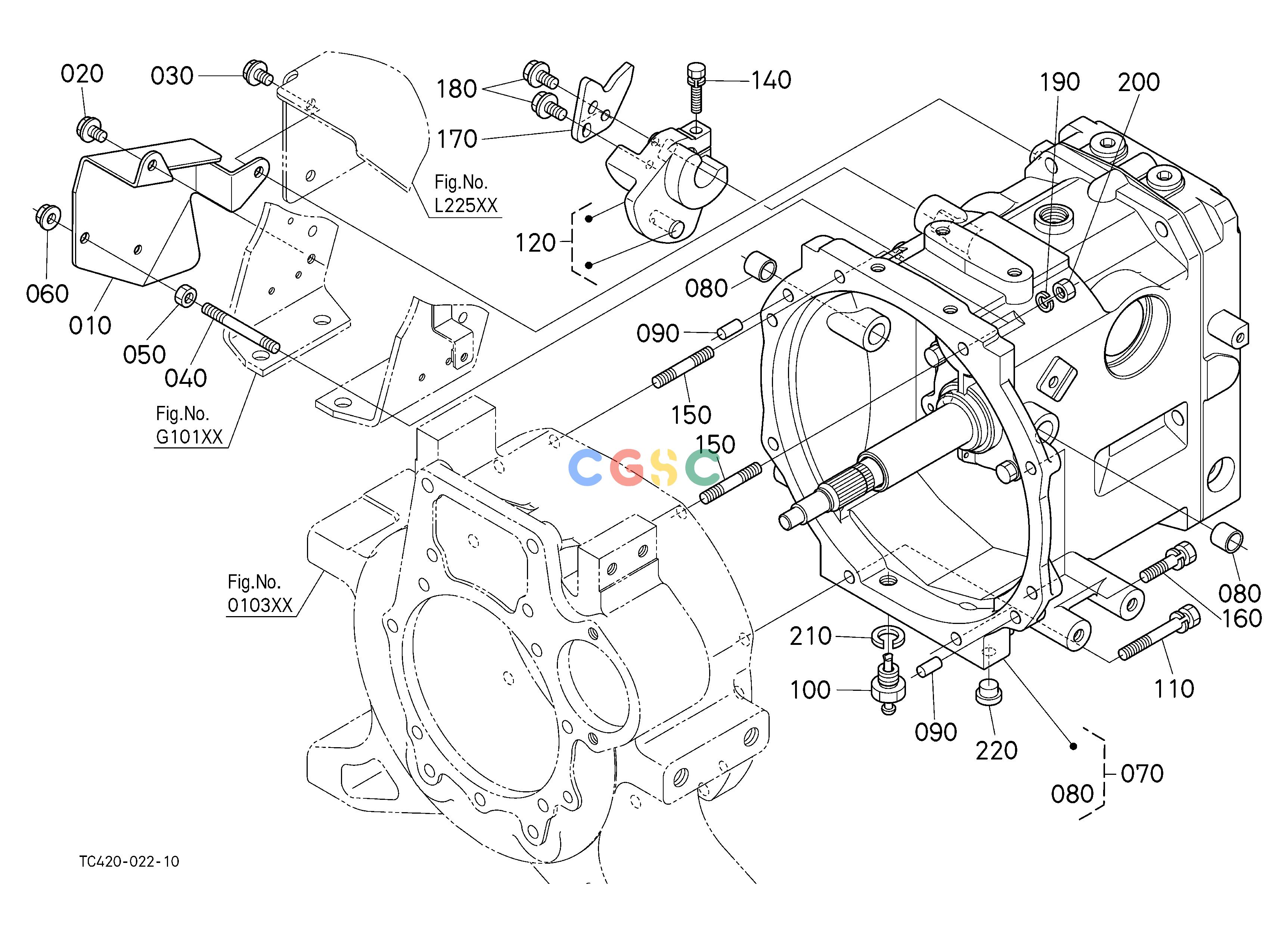 久保田零件查询C40100 CLUTCH HOUSING CLUTCH/TRANSMISSIONEPC Kubota online