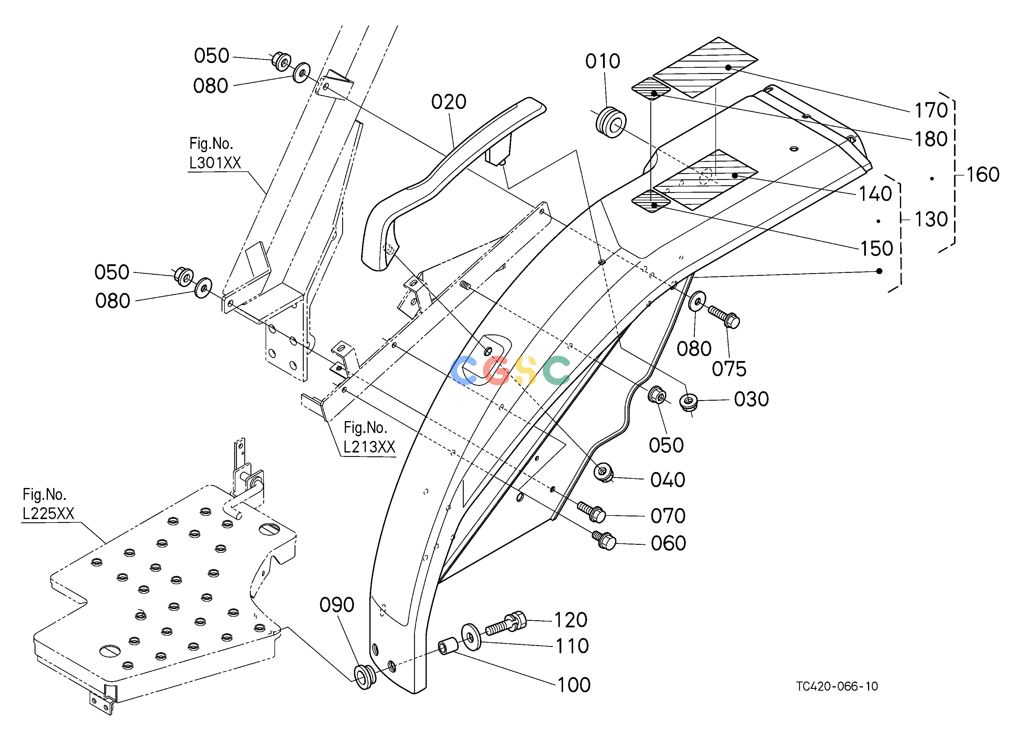 久保田零件查询L21101 FENDER LH [OLD] ## S.No.<=79999 [NOTE1:ORDER BY REF.No.070,075,080 and 130 NEW PARTS. NOTE2:ORDER BY REF.No.070,075,080 and 160 NEW PARTS.] HOOD/BONNETEPC Kubota online